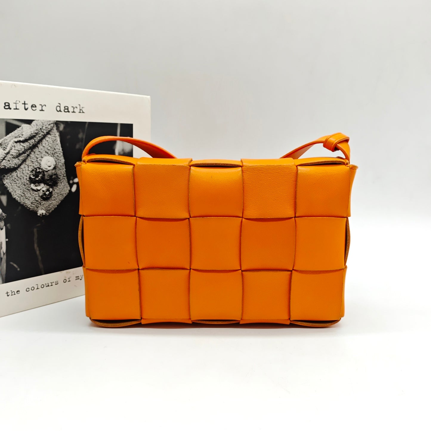 Bottega Veneta - Cassette - Lambskin leather - Orange - (small)