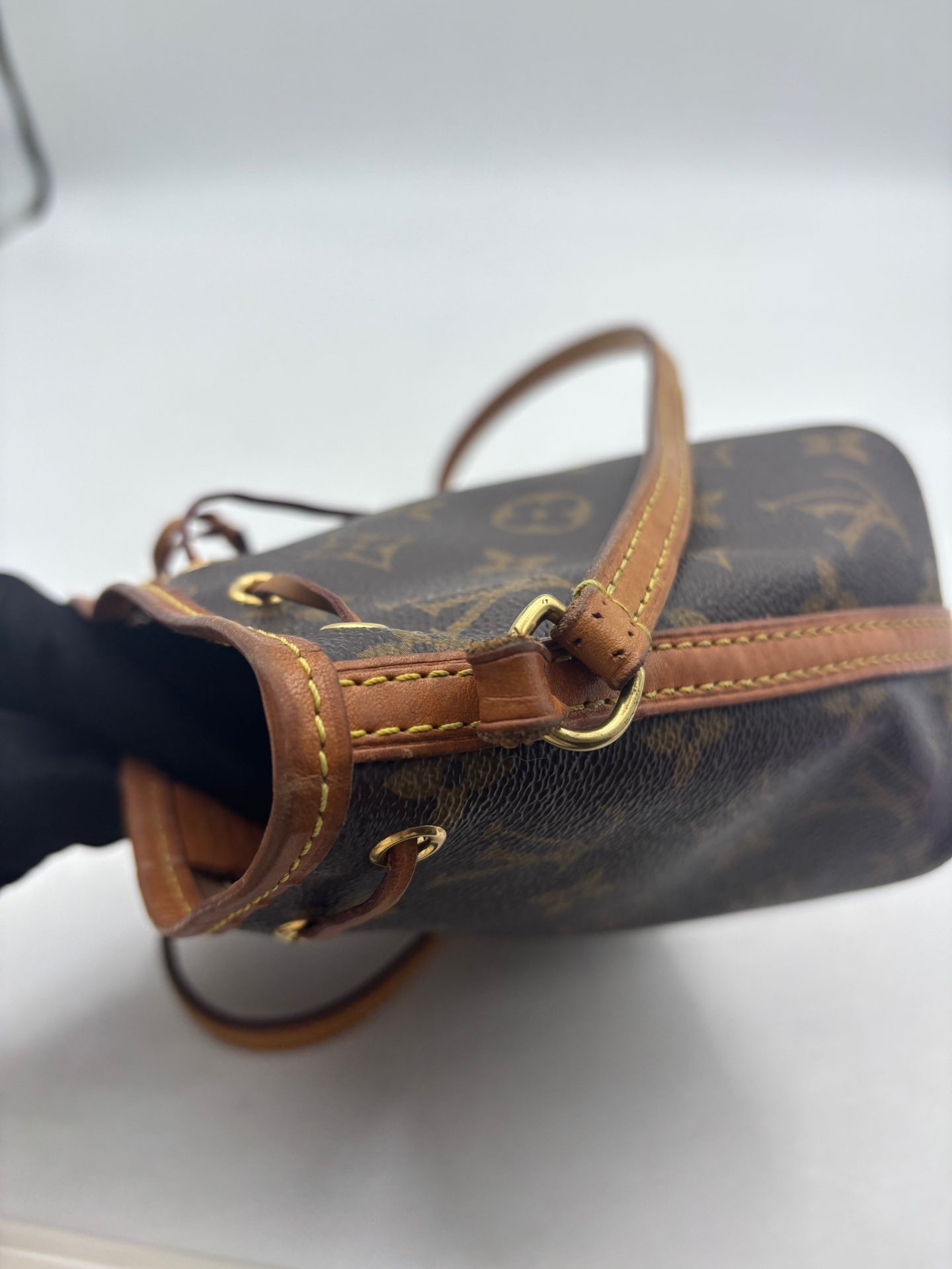 Louis Vuitton - Nano Noé Monogram - Coated canvas with cowhide leather trim - Brown - (mini)