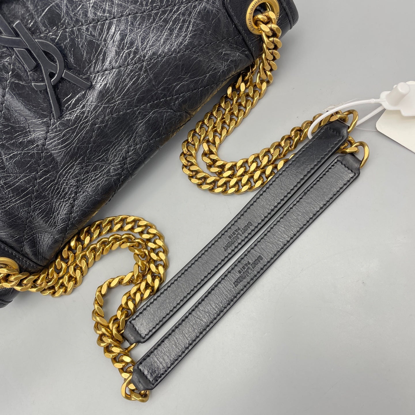 Saint Laurent - Niki Medium - Leather - Black - (medium)