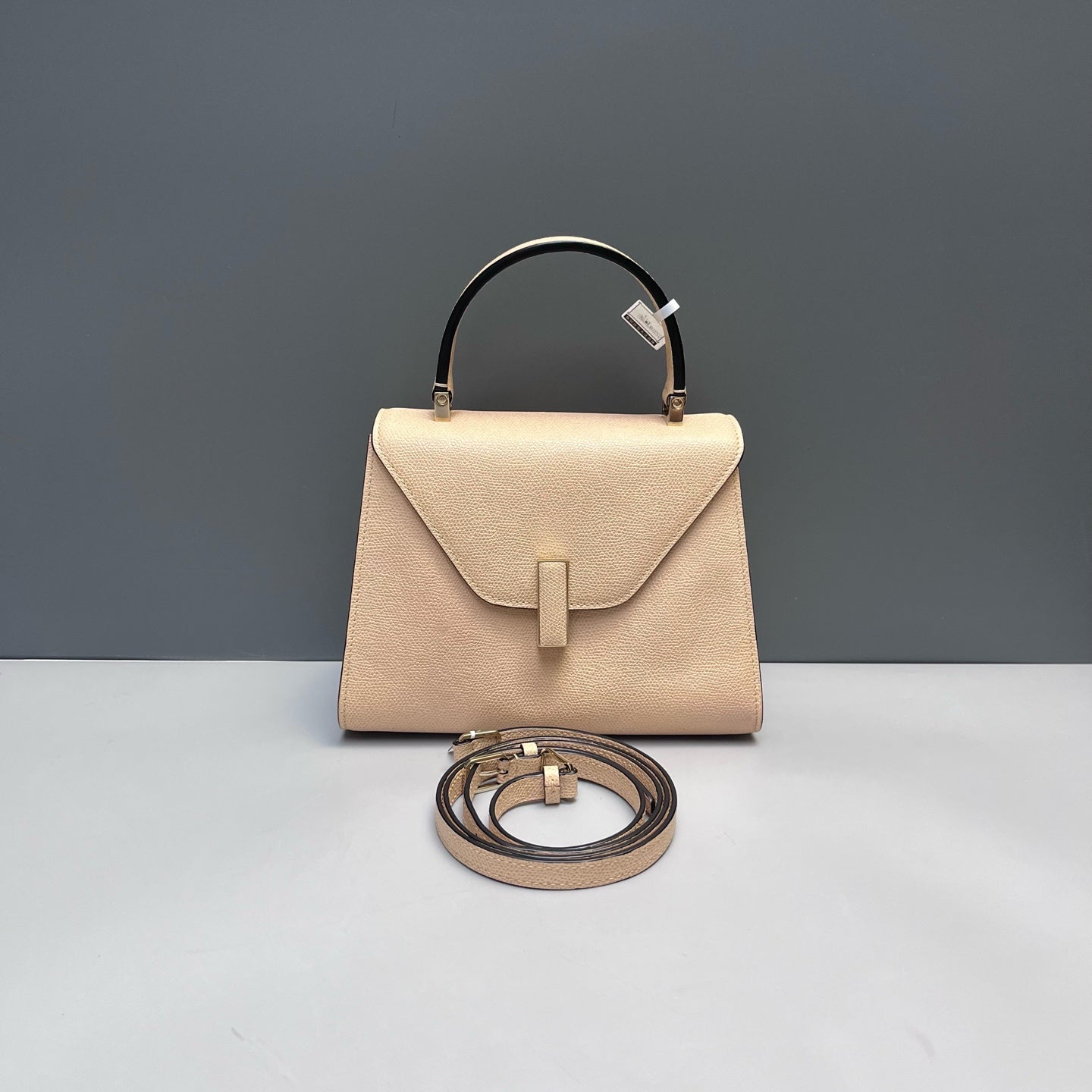 Valextra - Inside Bag - Leather - Beige - (small)