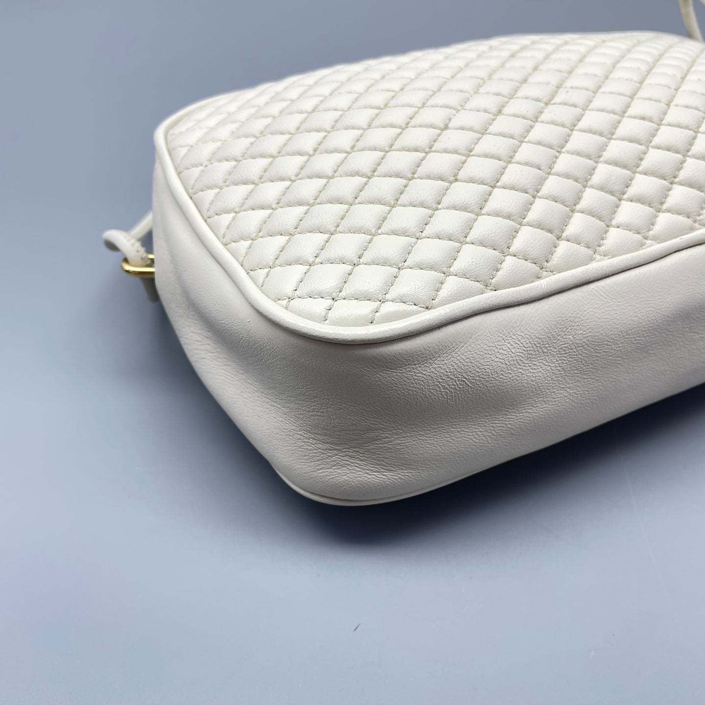 Saint Laurent - Lou Camera Bag - Leather - White - (Small)