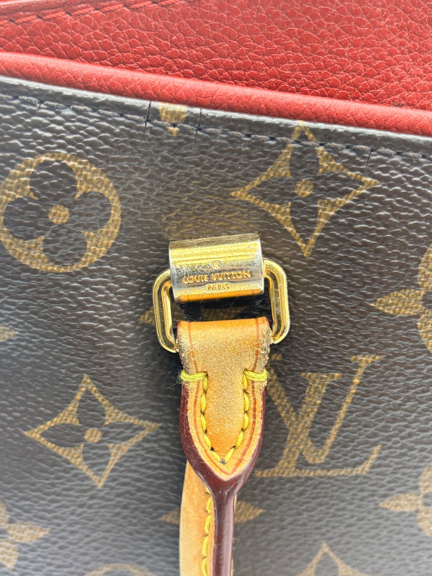 Louis Vuitton - Pallas BB - Monogram canvas with leather trim - Brown - (Small)