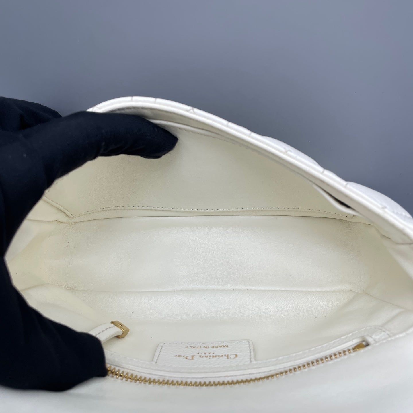 Dior - Miss Caro - Grained leather - White - (Mini)