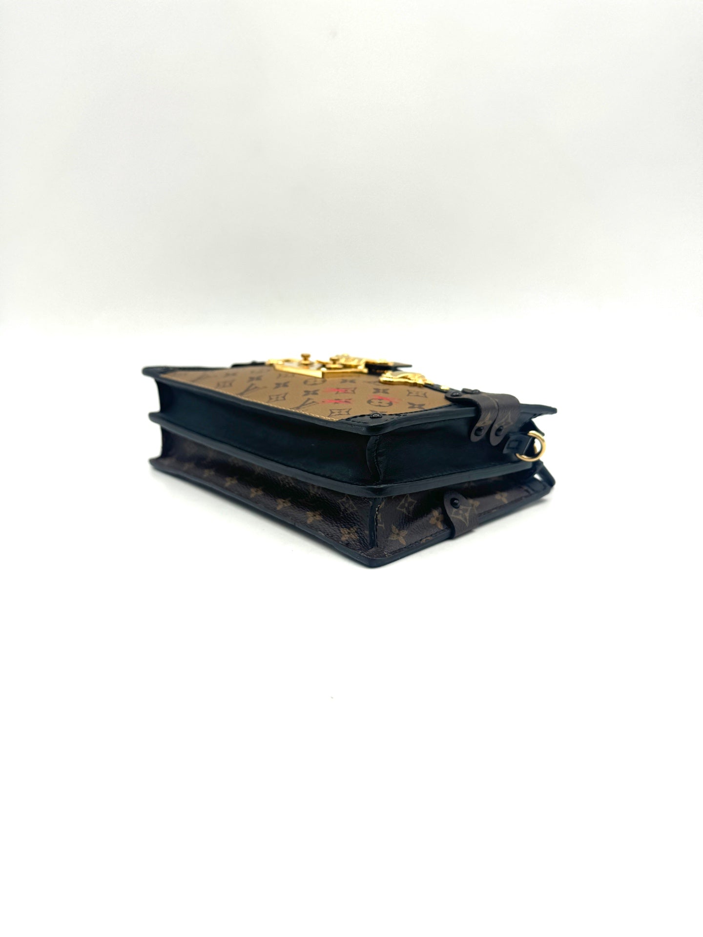 Louis Vuitton - Trunk Clutch - Coated canvas with cowhide leather trim - Brown - (Mini)