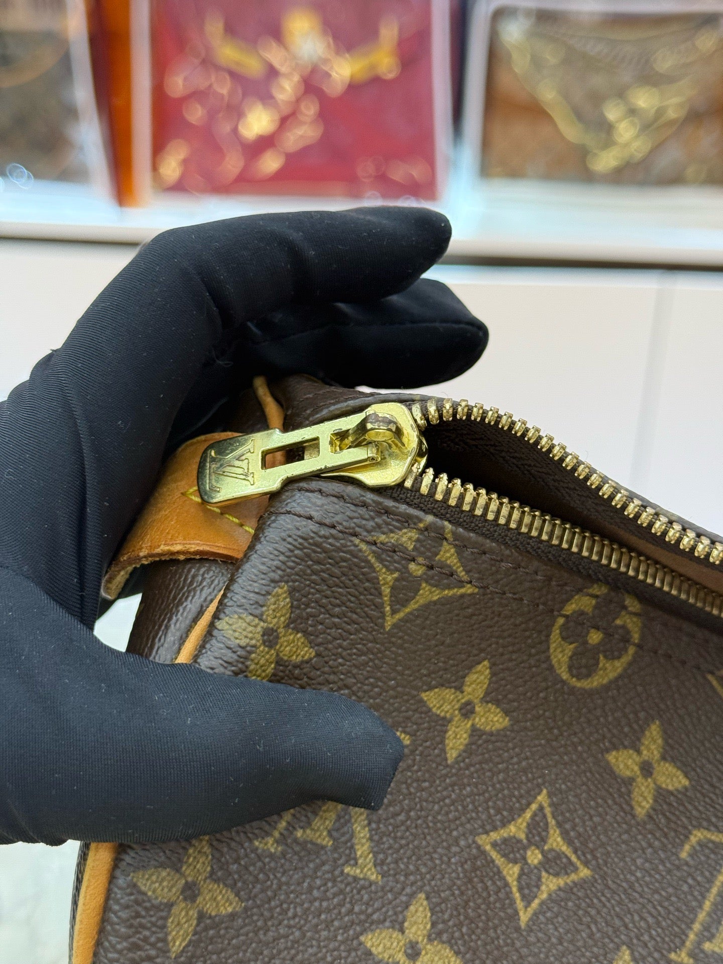 Louis Vuitton - Keepall 45 - Monogram coated canvas with Vachetta leather trim - Brown - (large)