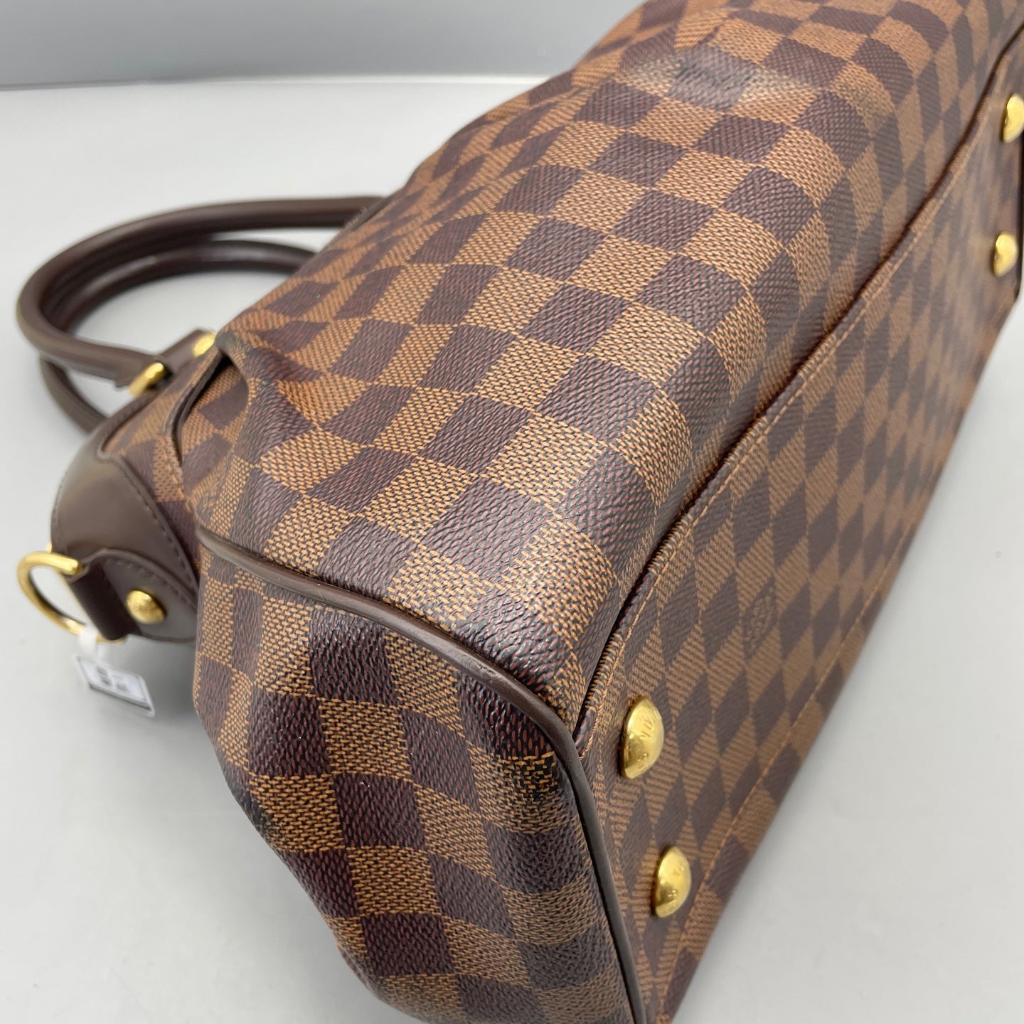 Louis Vuitton - Tivoli GM - Damier Ebene canvas with cowhide leather trim - Brown - (medium)