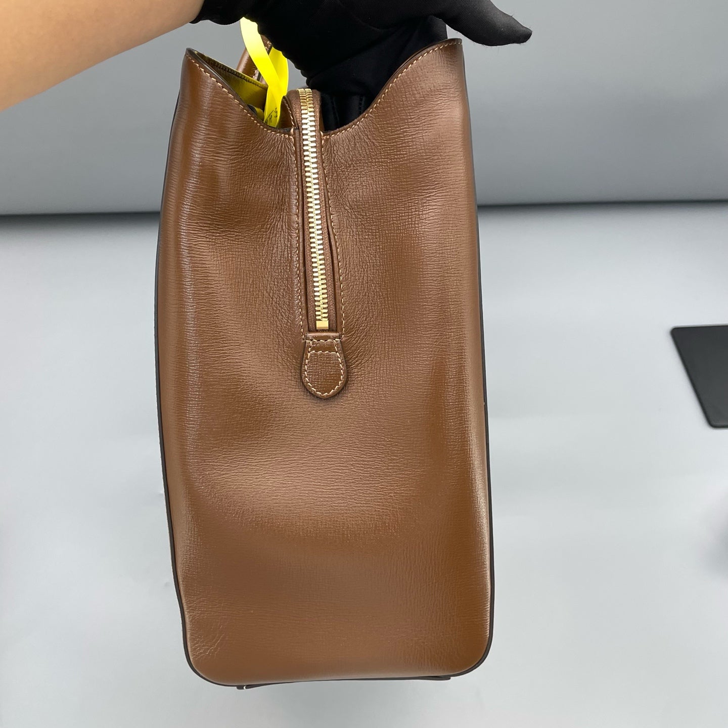 Gucci - Jackie 1961 Large Tote Bag - GG Supreme Canvas and Leather - Brown - (large)