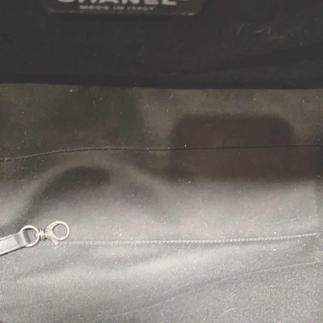 Chanel - 2.55 Series Quilted Tote Bag - Leather - Black - (Large)