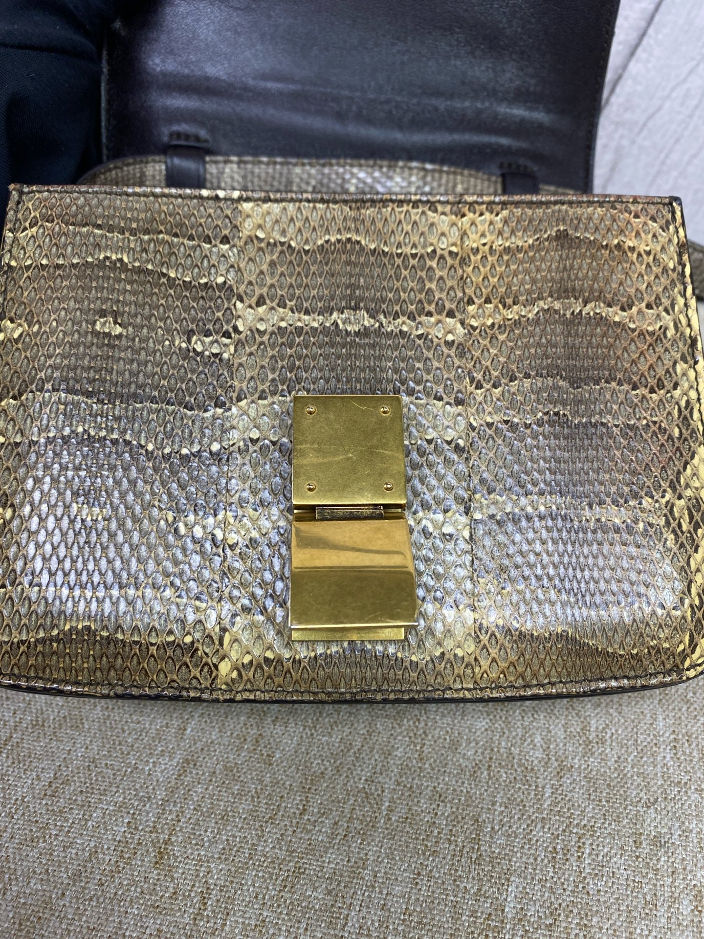 Celine - Box - Exotic leathers - Python - Multicolour - (mini)