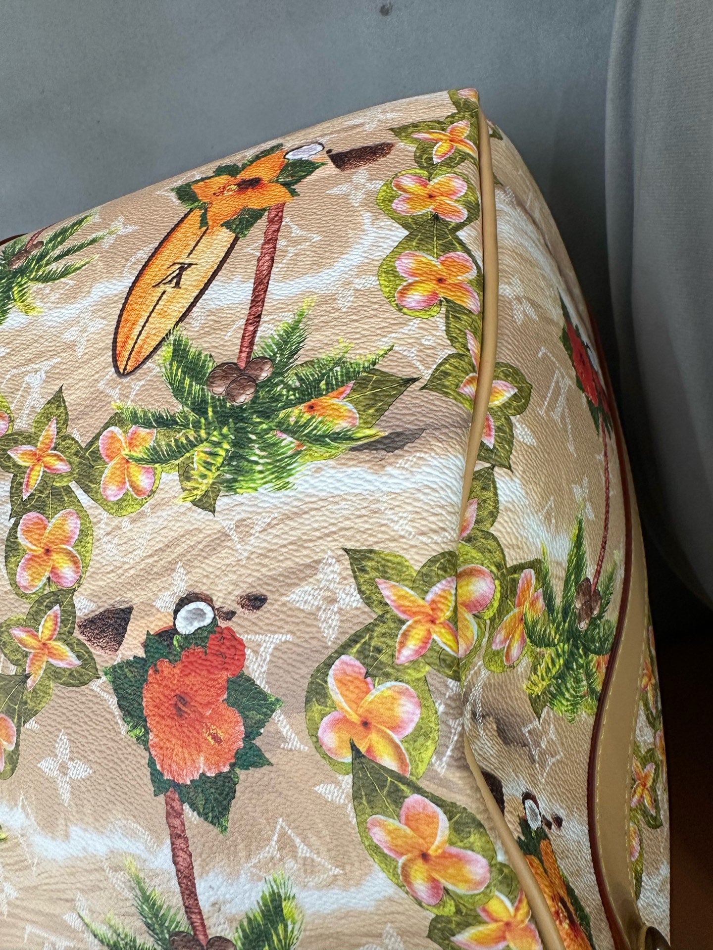 Louis Vuitton - Keepall 50 Blossom Floral SS24 Limited Edition - Coated canvas with Vachetta leather trim - Multicolour - (Large)
