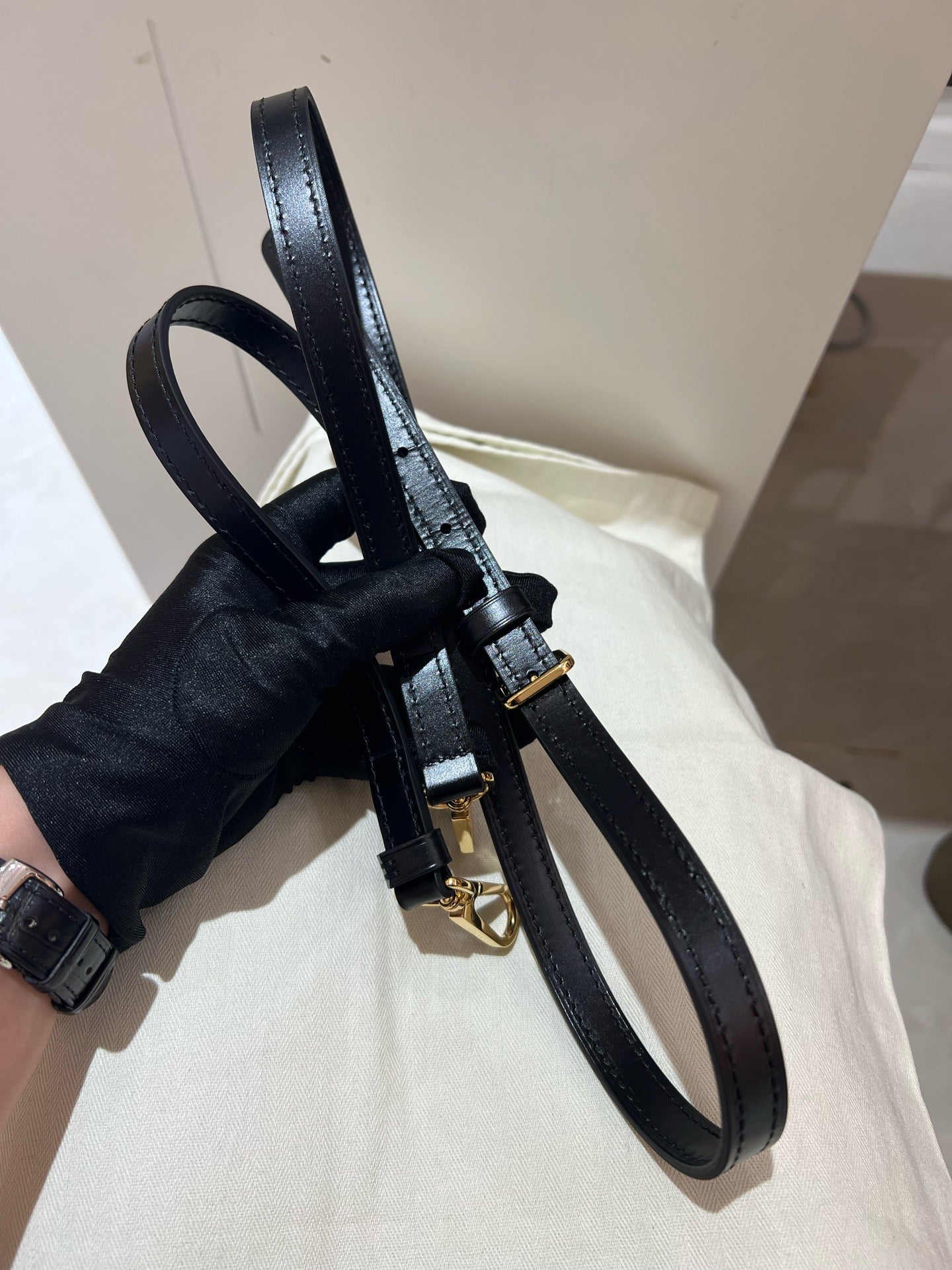 Louis Vuitton - Cannes - Monogram coated canvas with black cowhide leather trim and black microfiber lining - Brown - (mini)