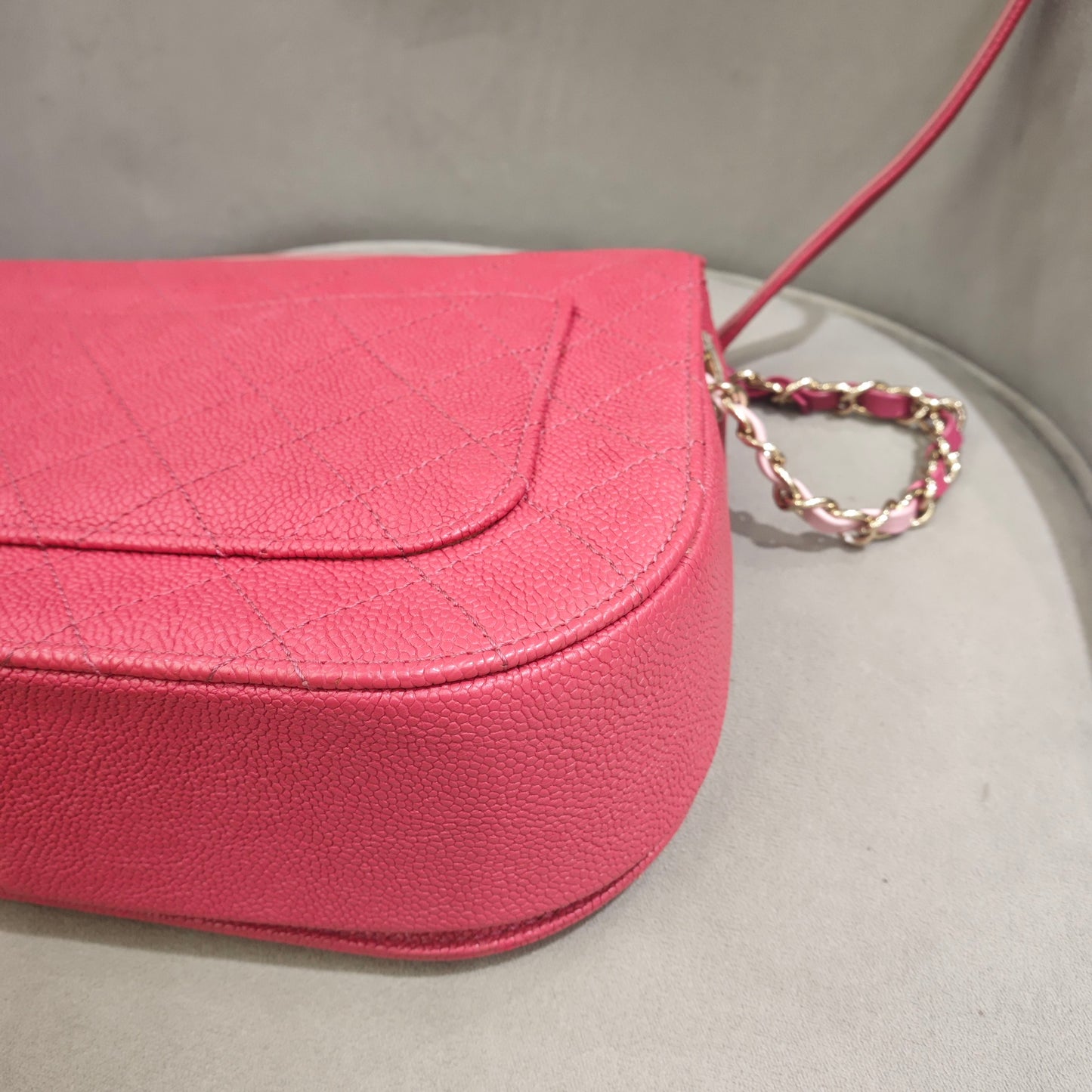 Chanel - Cuba Rainbow Series Messenger Bag - Leather - Pink - (Medium)