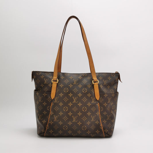 Louis Vuitton - Batignolles Vertical - Monogram coated canvas with Vachetta leather trim - Brown - (Medium)
