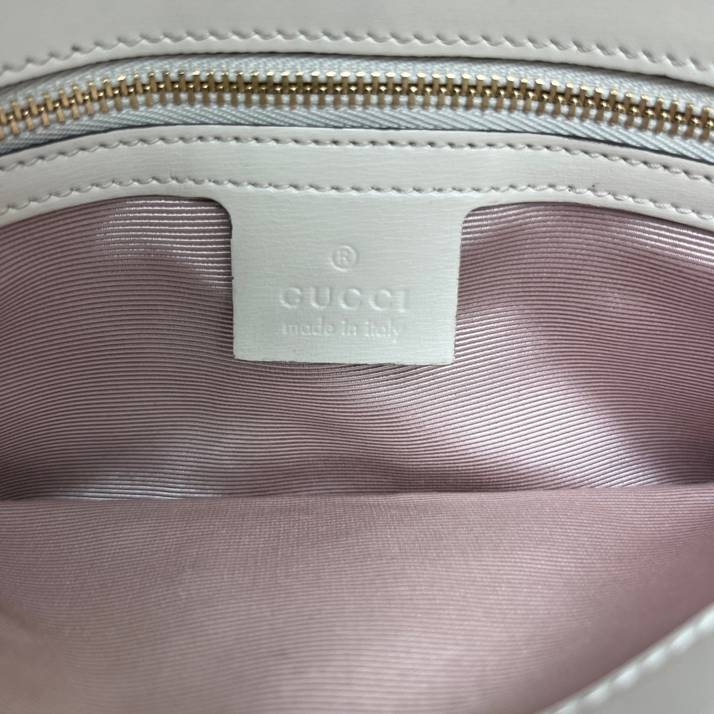 Gucci - Arli Envelope Bag - Leather - White - (small)