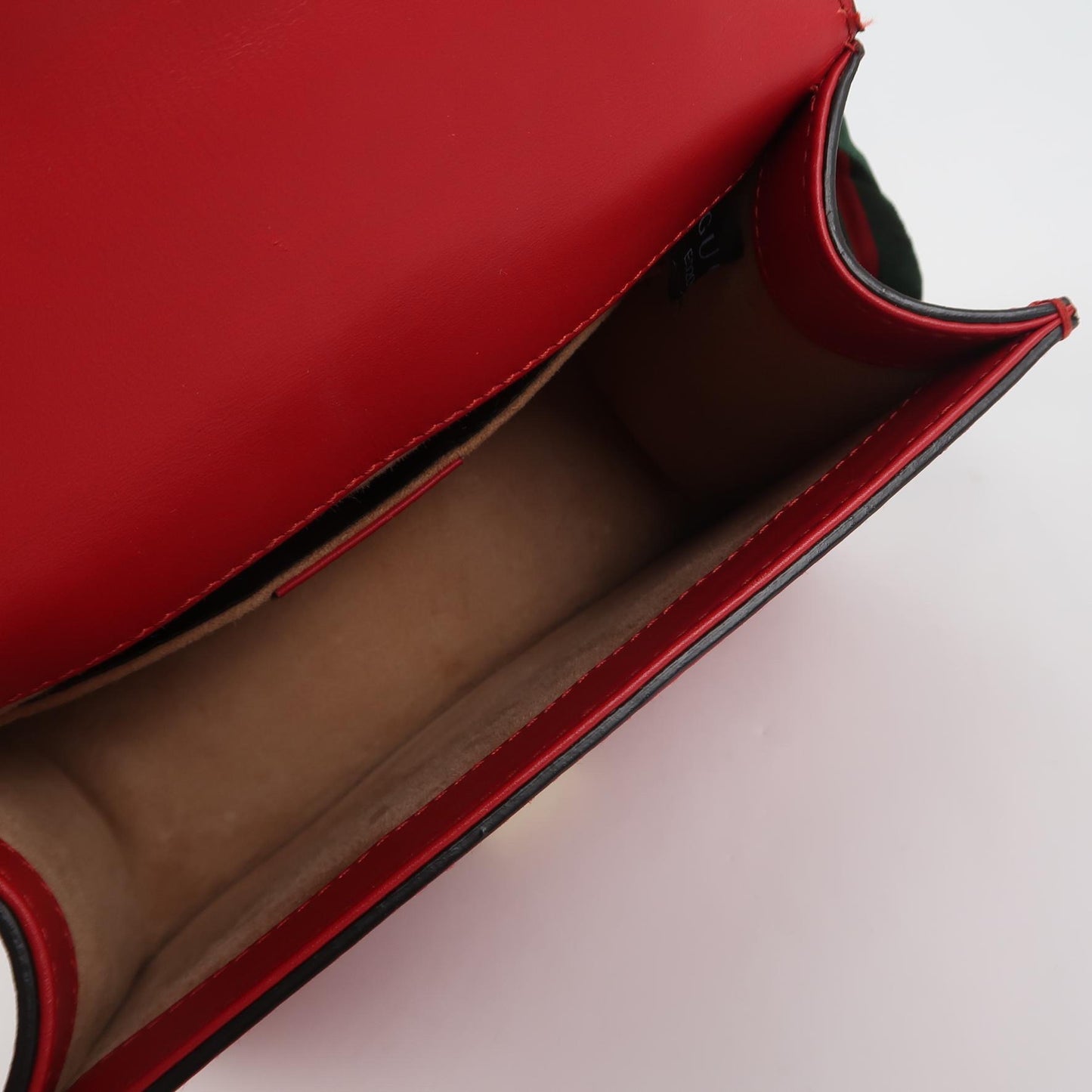 Gucci - Sylvie - Leather - Red - (Mini)