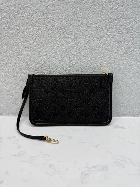 Louis Vuitton - Pochette - Monogram Empreinte leather - Black - (mini)