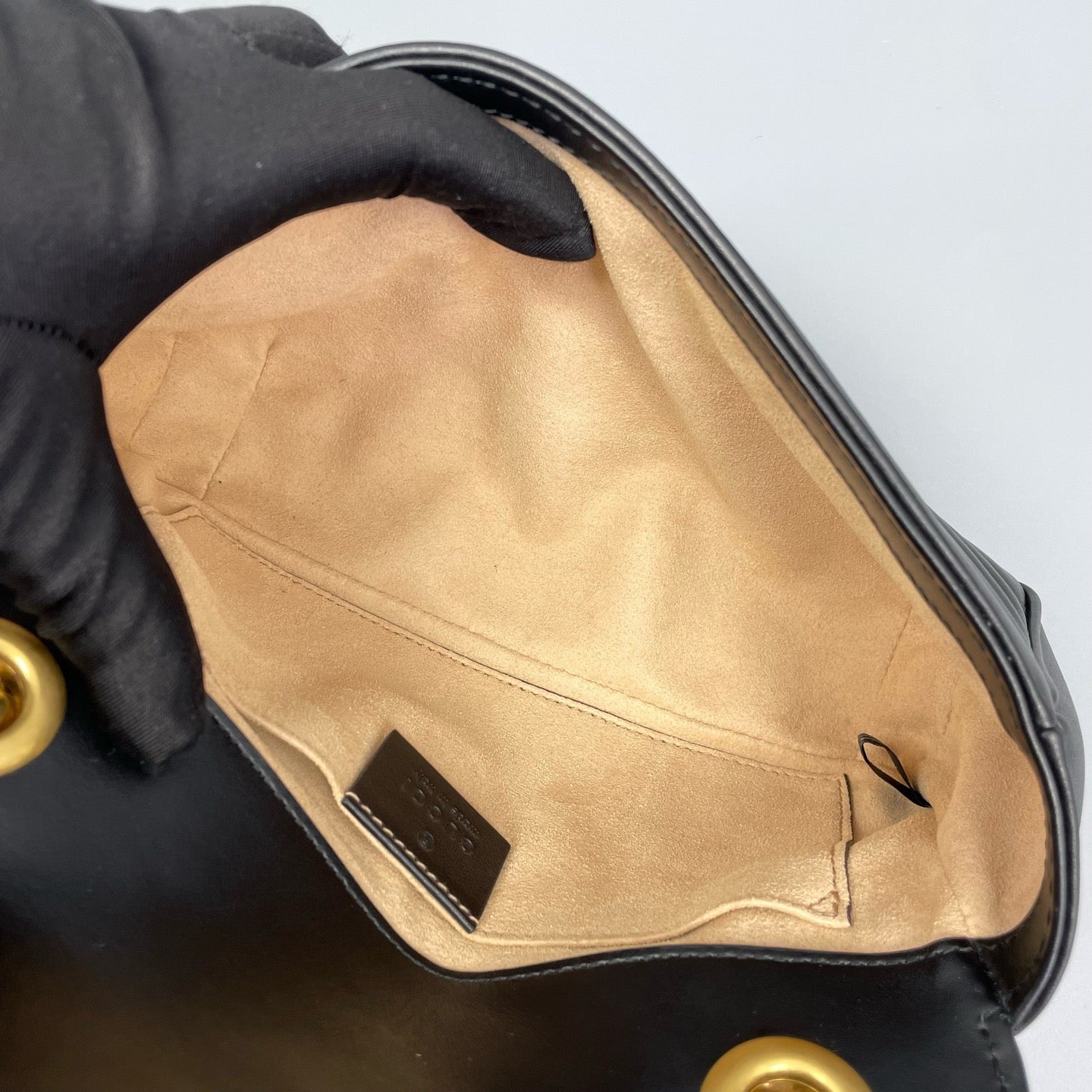 Gucci - GG Marmont Matelasse Mini Bag - Leather - Black - (mini)