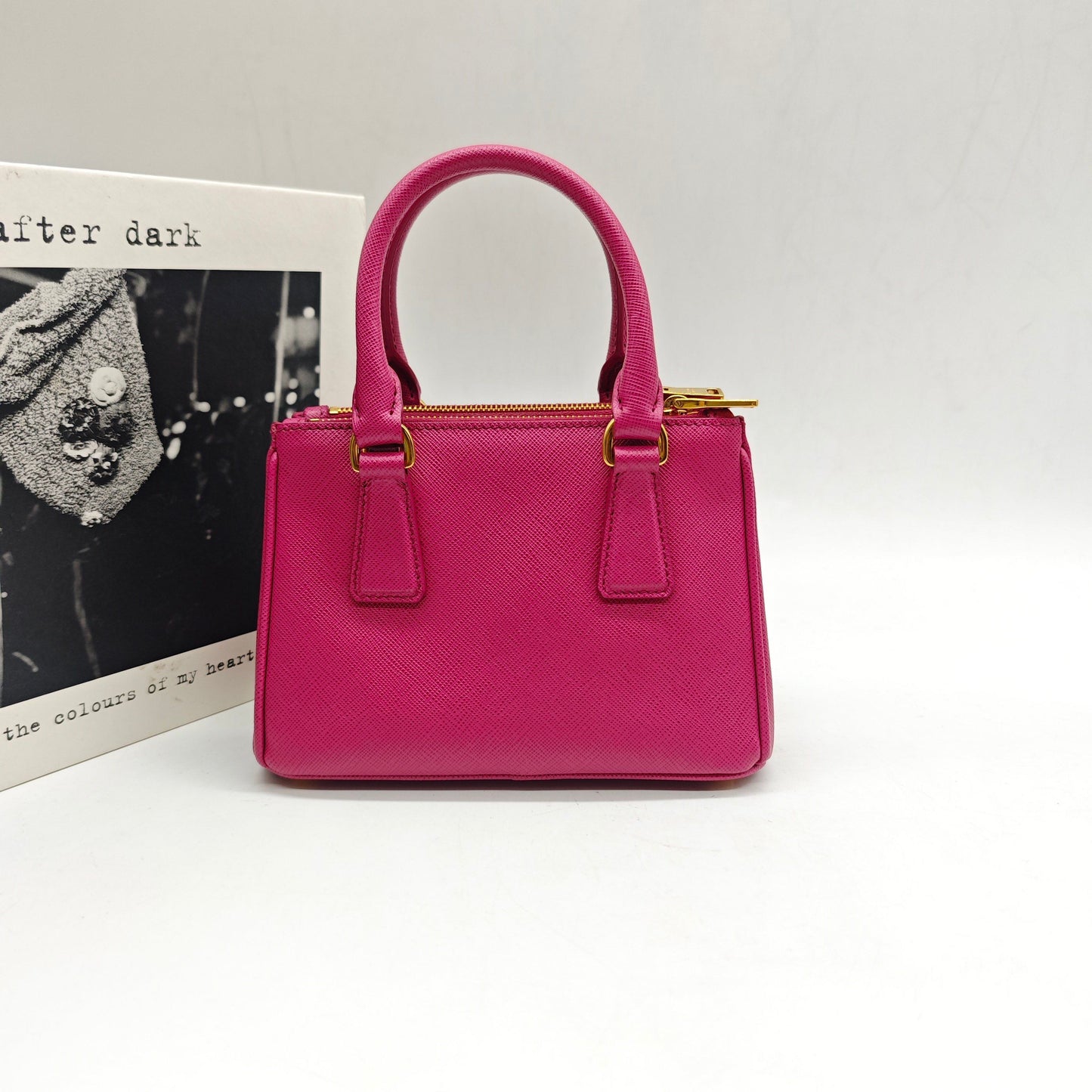 Prada - Galleria Mini - Saffiano leather - Fuchsia - (mini)
