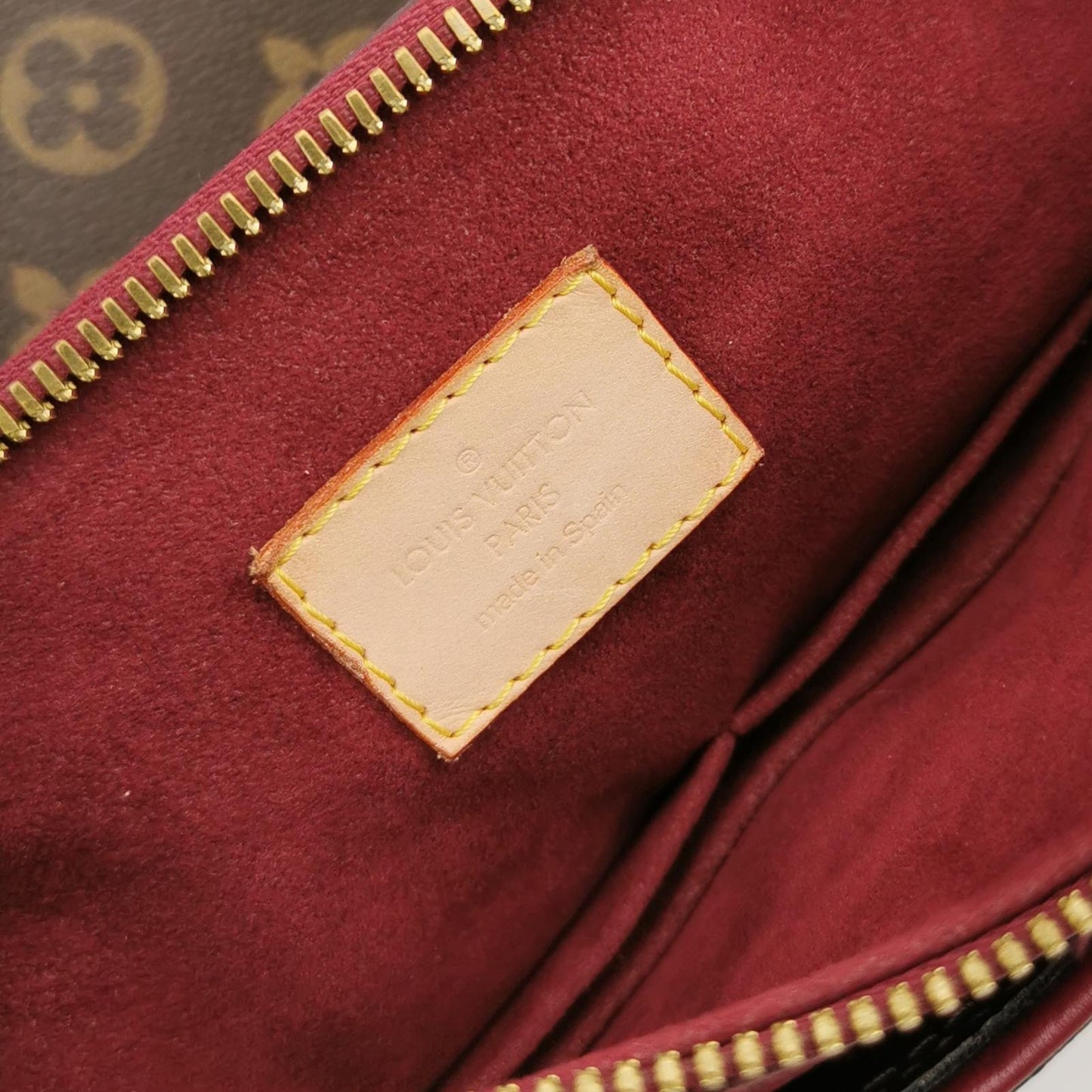 Louis Vuitton - Montaigne MM - Monogram coated canvas with Vachetta leather trim - Brown - (Medium)