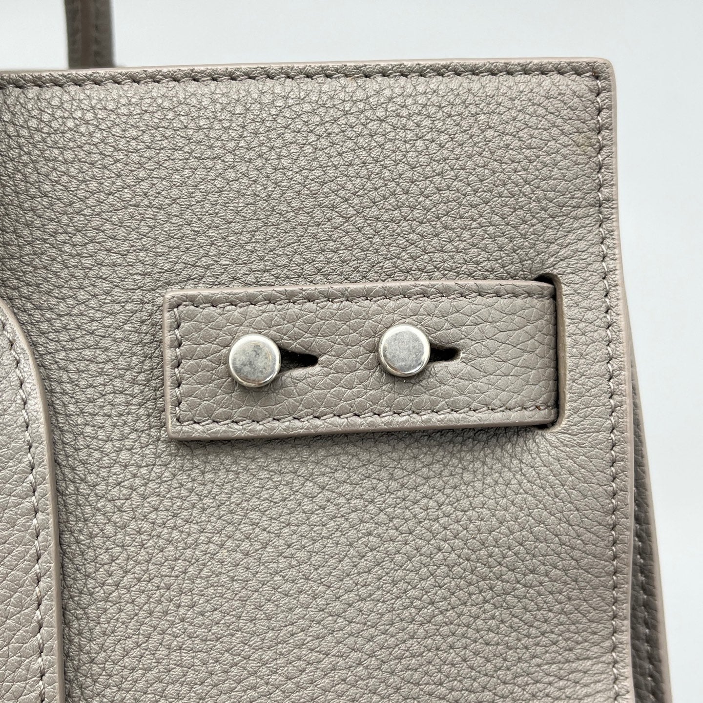 Saint Laurent - Sac de Jour - Leather - Grey - (Medium)