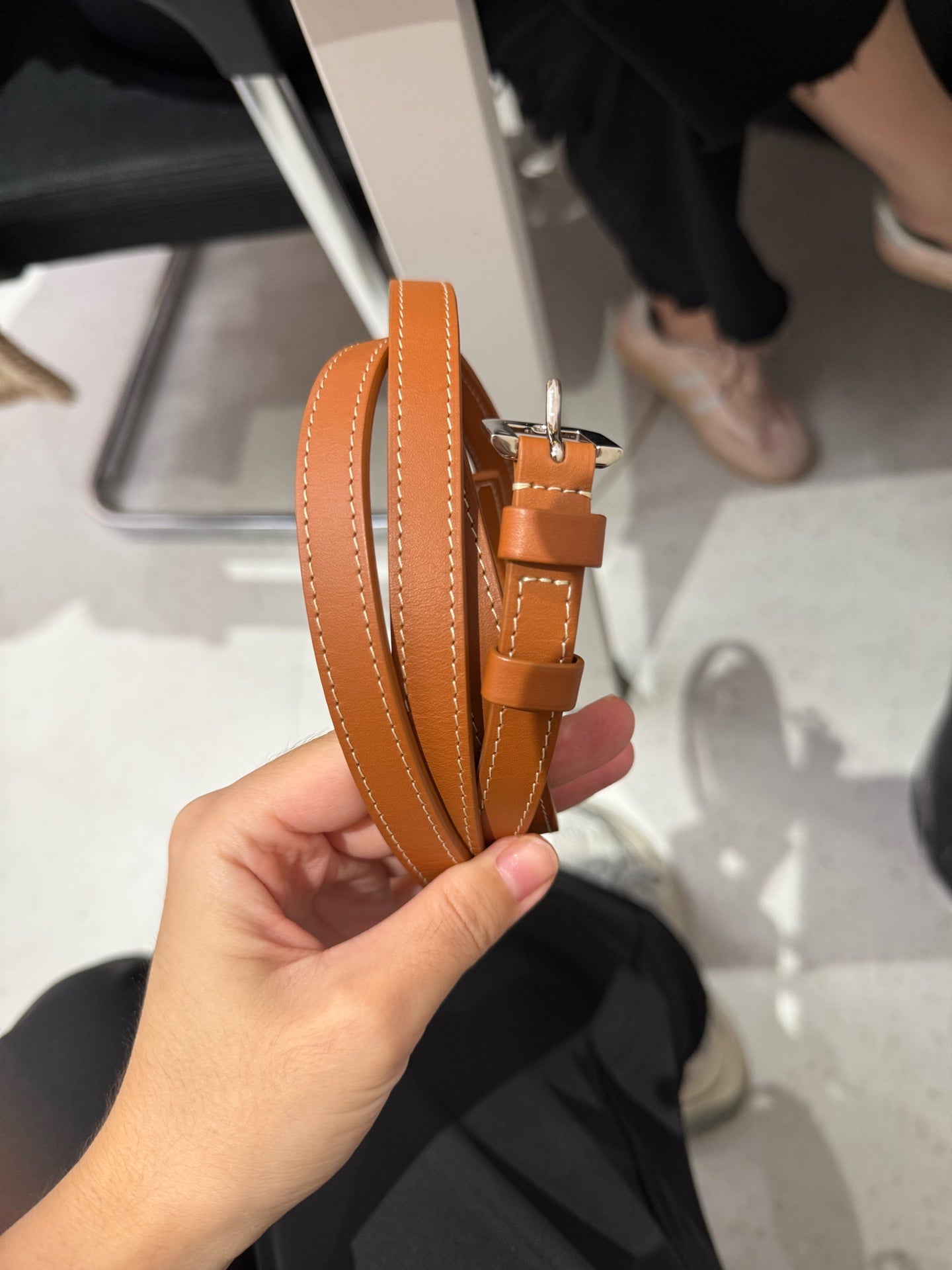 Goyard - Saigon PM (Petit Modèle) with Bandouliere - Goyardine canvas with leather trim and wooden handle - Brown (Goyardine monogram) with Caramel leather - (Small)