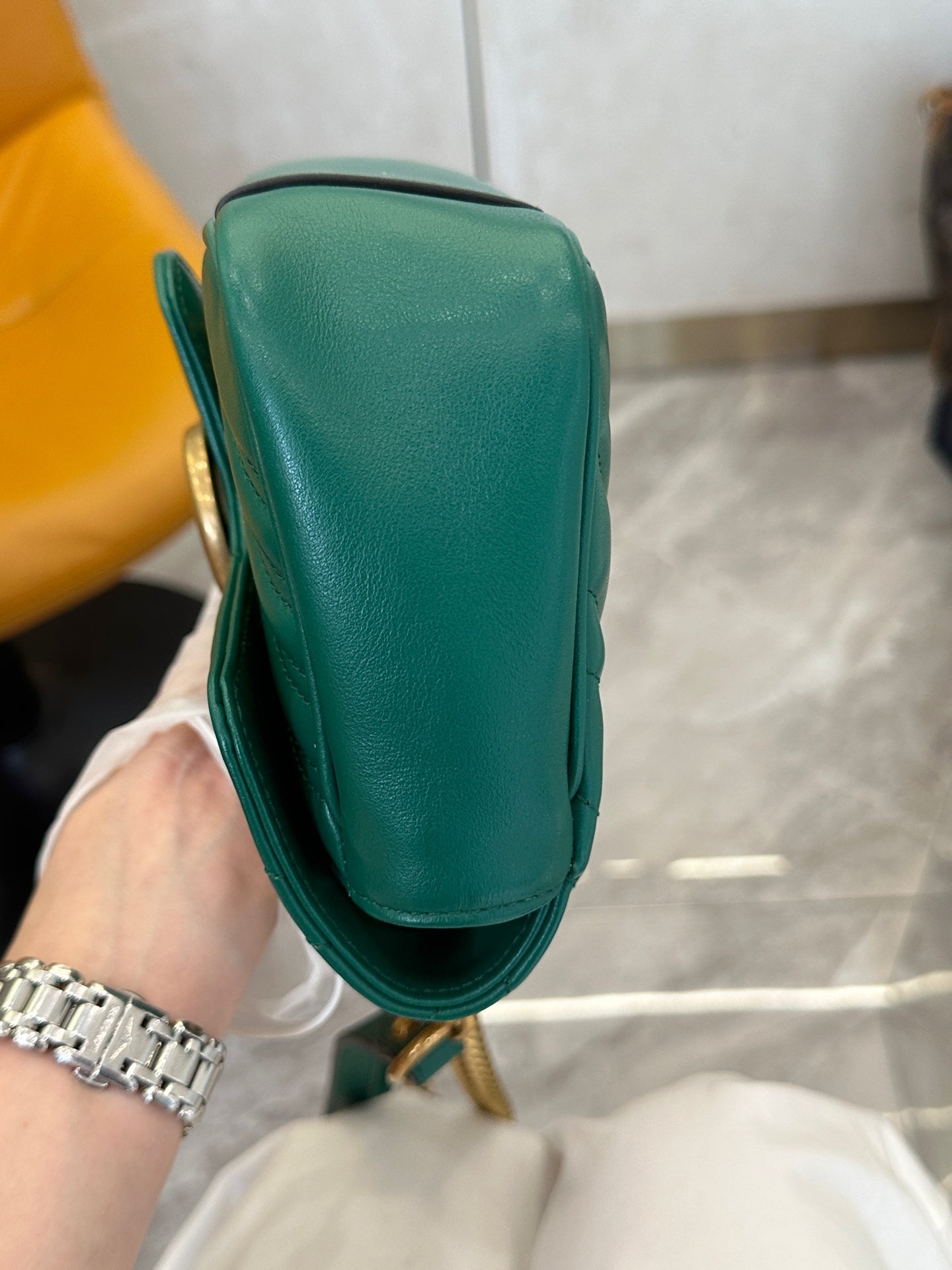 Gucci - Marmont Mini - Leather - Green - (mini)