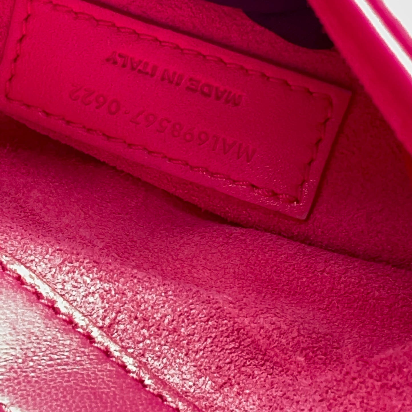 Saint Laurent - Le 57 Hobo Bag - Lambskin leather - Pink - (Medium)