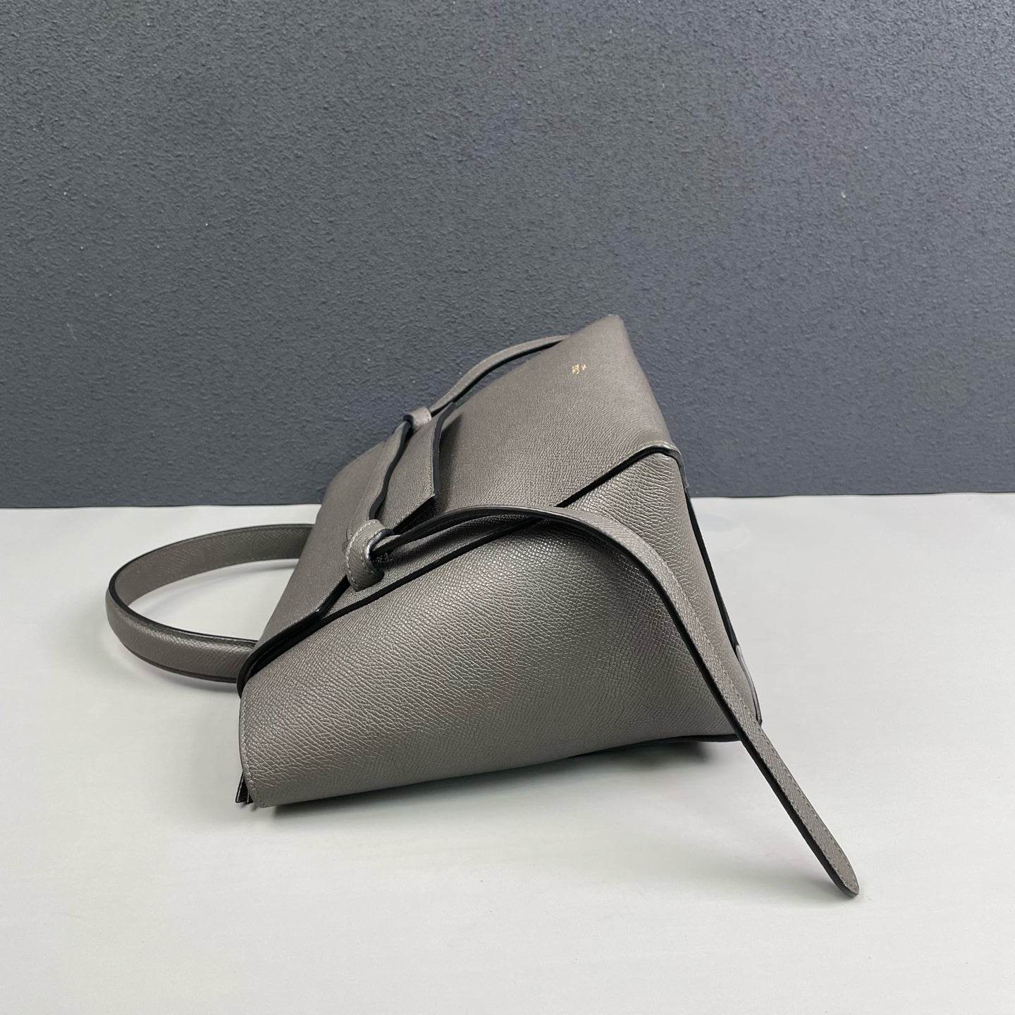 Celine - Belt Bag Micro - Grained Calfskin Leather - Dark Grey - (Micro)