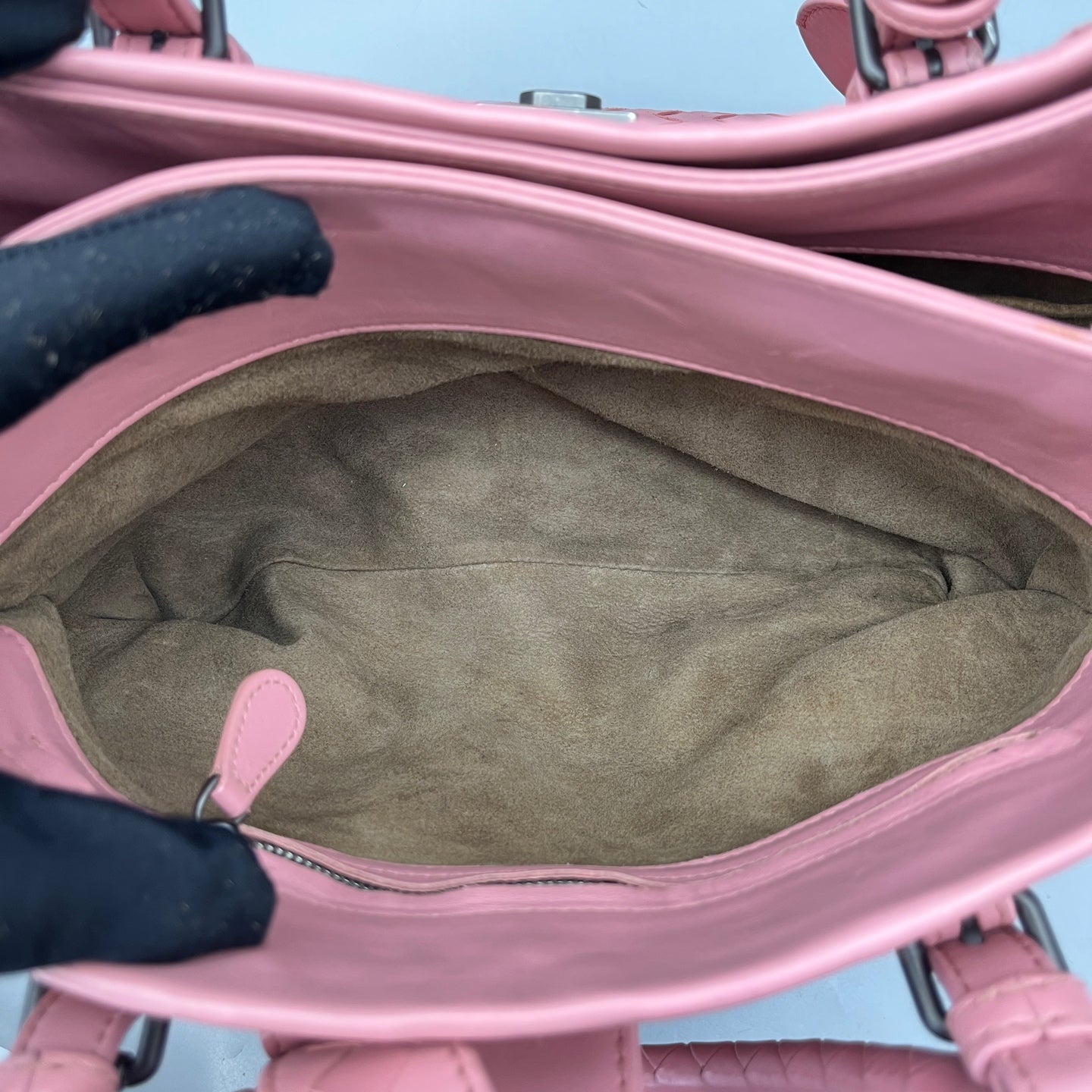 Bottega Veneta - Roma - Leather - Pink - (medium)