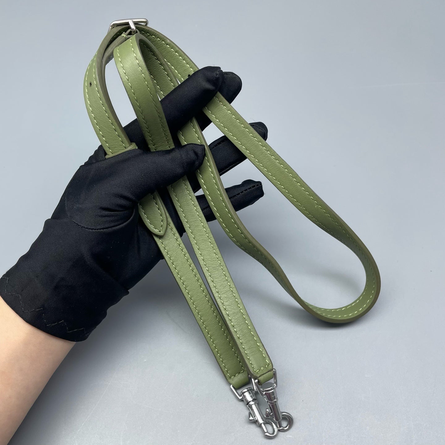 Celine - Big Bag Bucket - Leather - Green - (small)