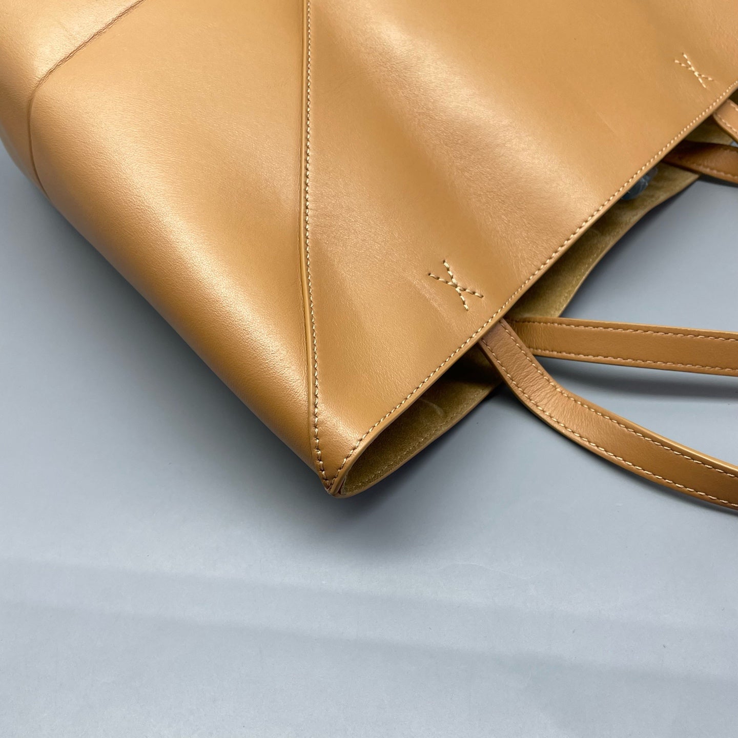 LOEWE - Geometric Tote Bag - Leather - Beige - (Medium)