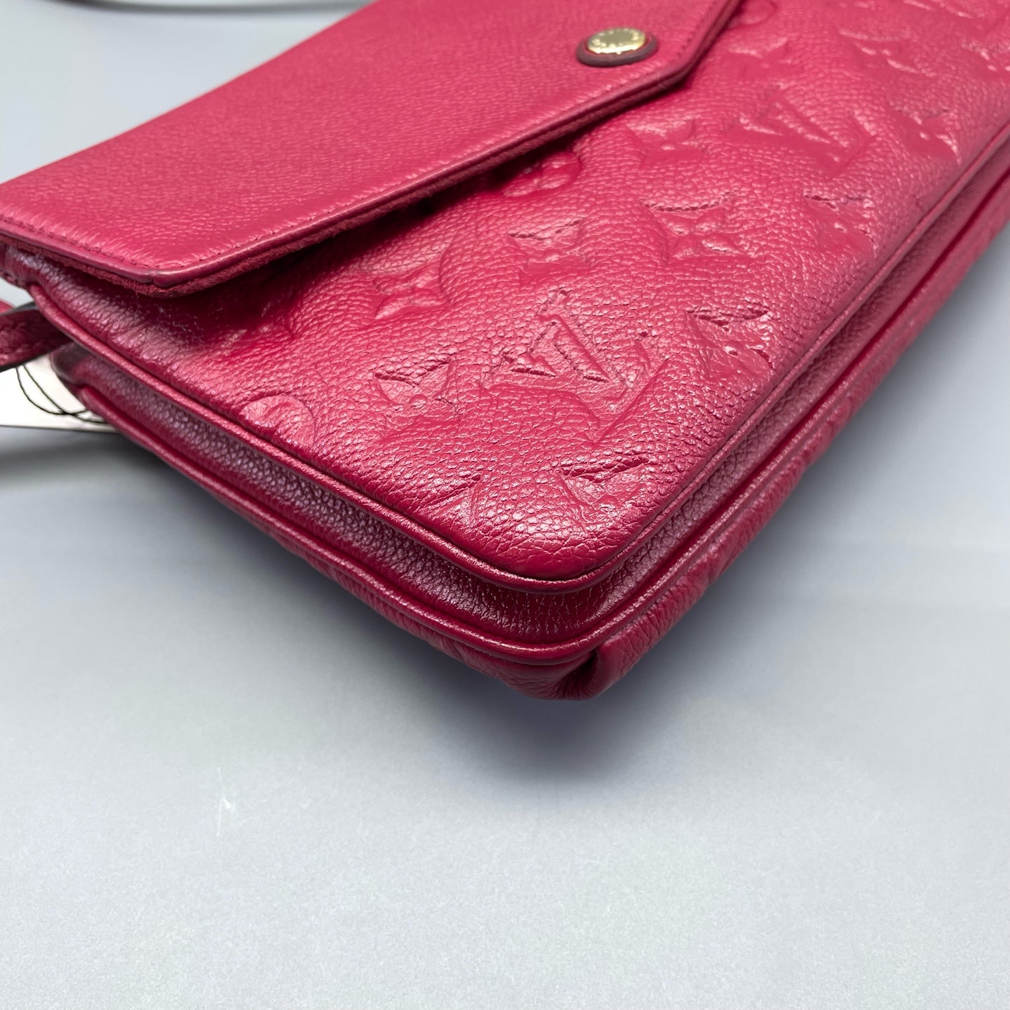Louis Vuitton - Twice - Leather - Burgundy - (Small)