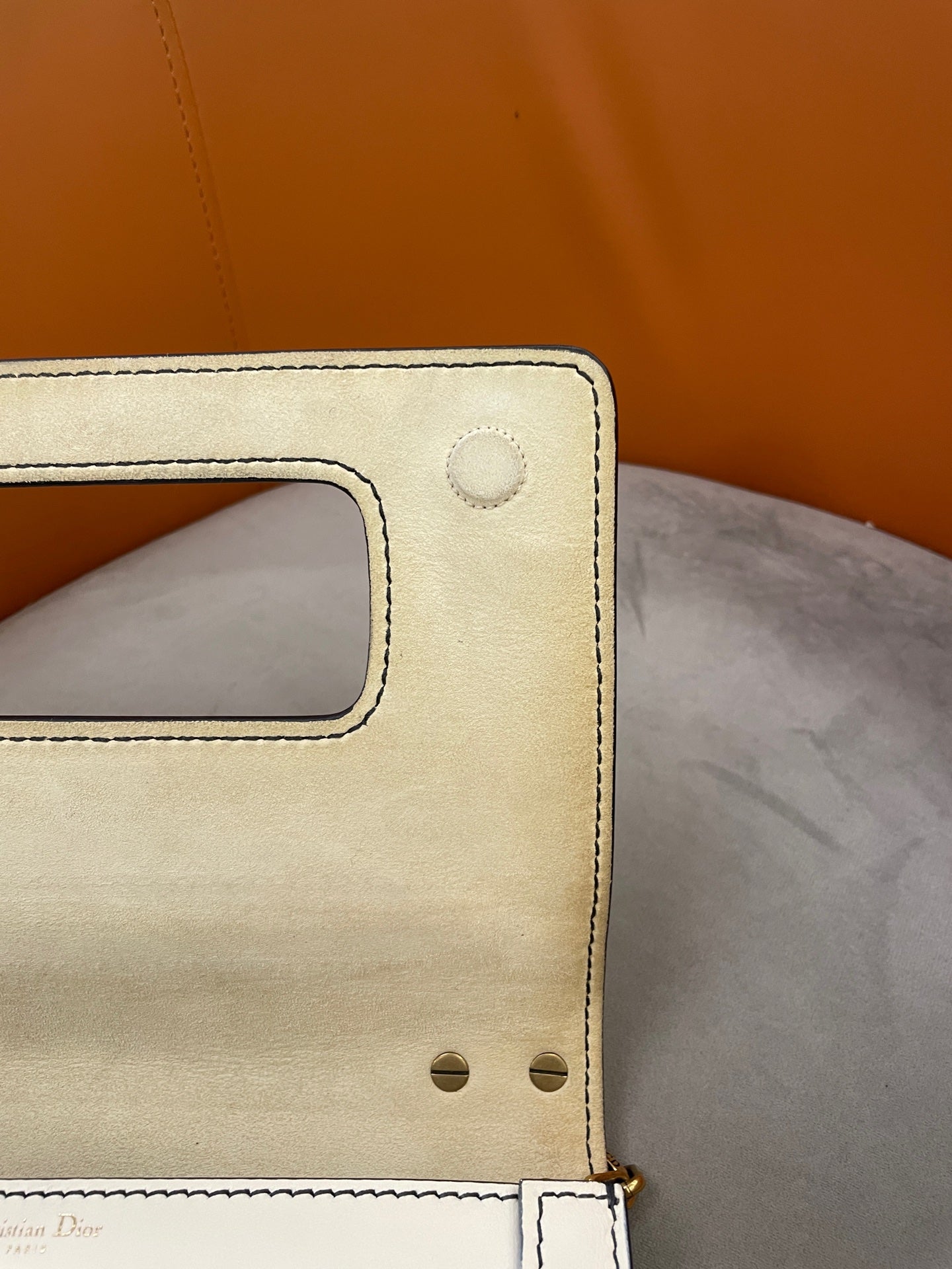 Dior - J'adior Flap Bag - Cowhide leather - White - (medium)