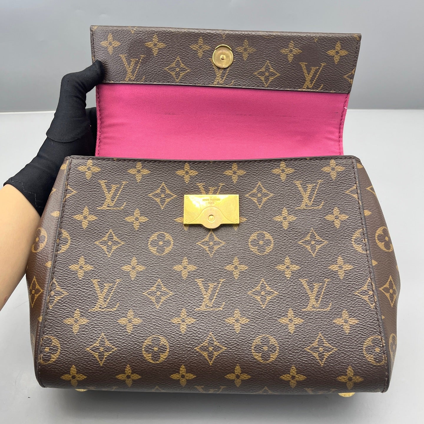 Louis Vuitton - Cluny BB - Monogram coated canvas with Vachetta leather trim - Brown - (Medium)