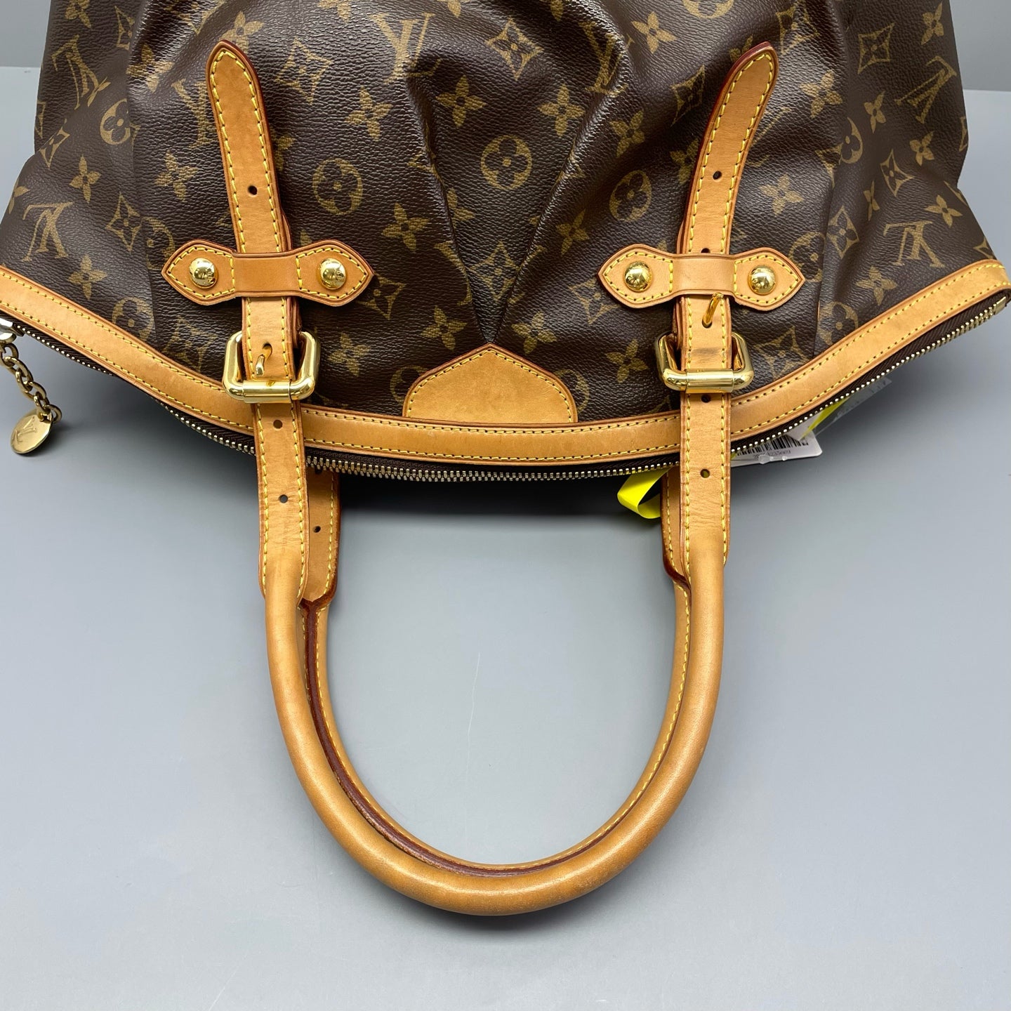 Louis Vuitton - Tivoli GM - Monogram coated canvas with natural cowhide leather trim - Brown - (Medium)