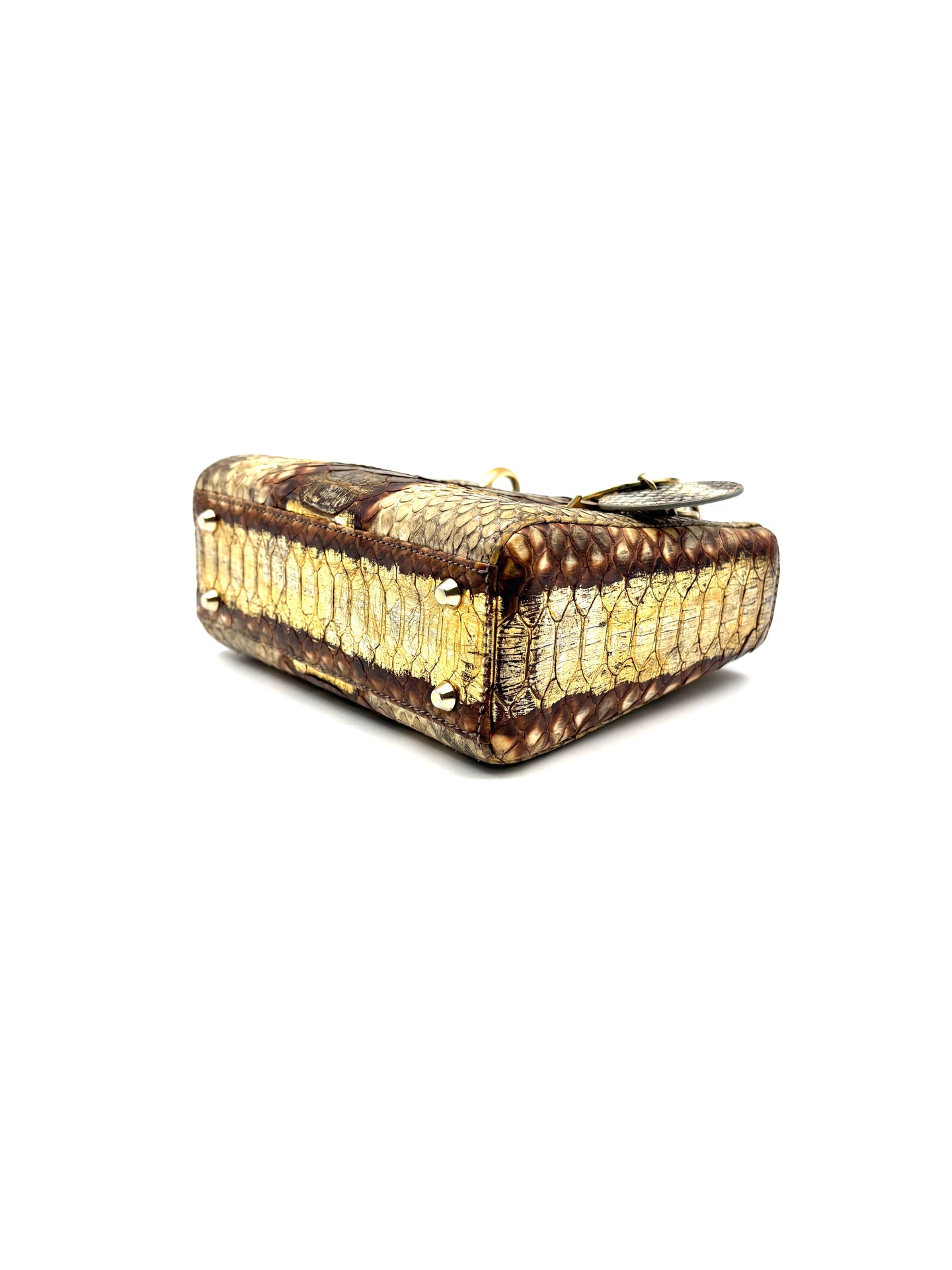 Dior - Lady Dior Mini - Exotic leathers - Python - Multicolour - (mini)