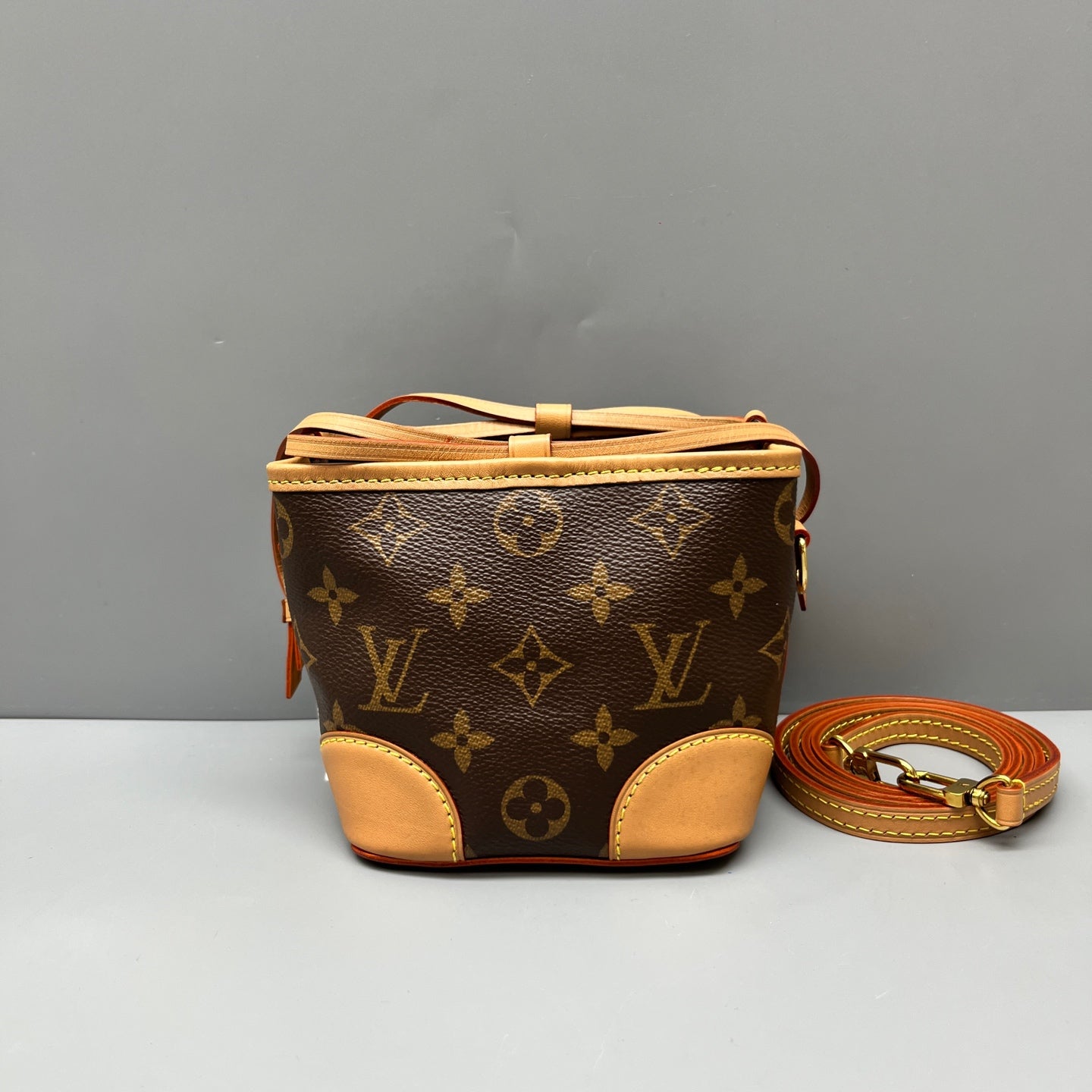 Louis Vuitton - Shaomai Bag - Monogram coated canvas and Vachetta leather - Brown - (mini)