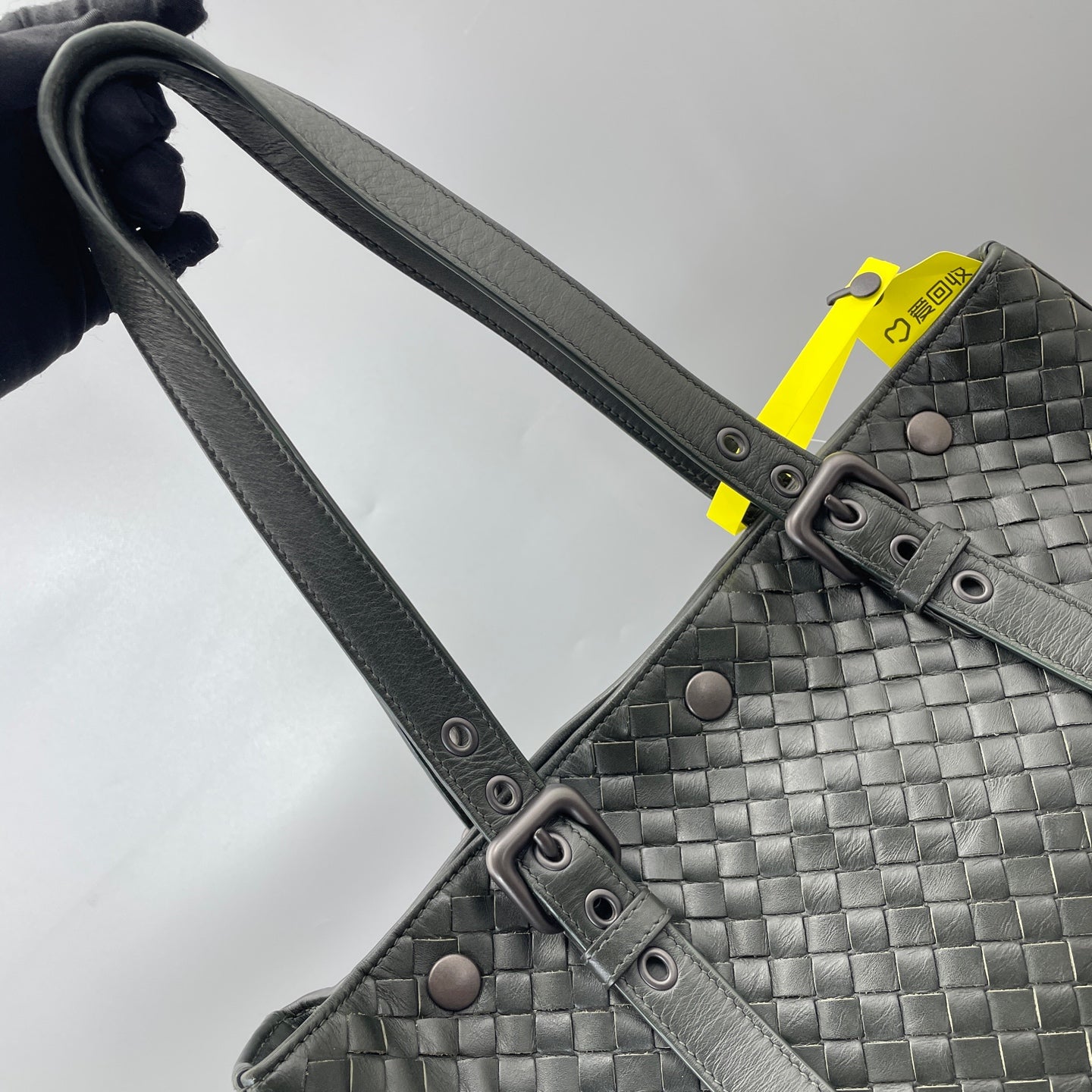 Bottega Veneta - Intrecciato Woven Tote - Leather - Green - (medium)