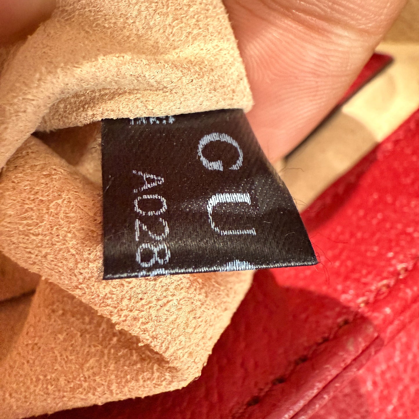 Gucci - Queen Margaret - GG Supreme canvas with leather trim - Red - (small)
