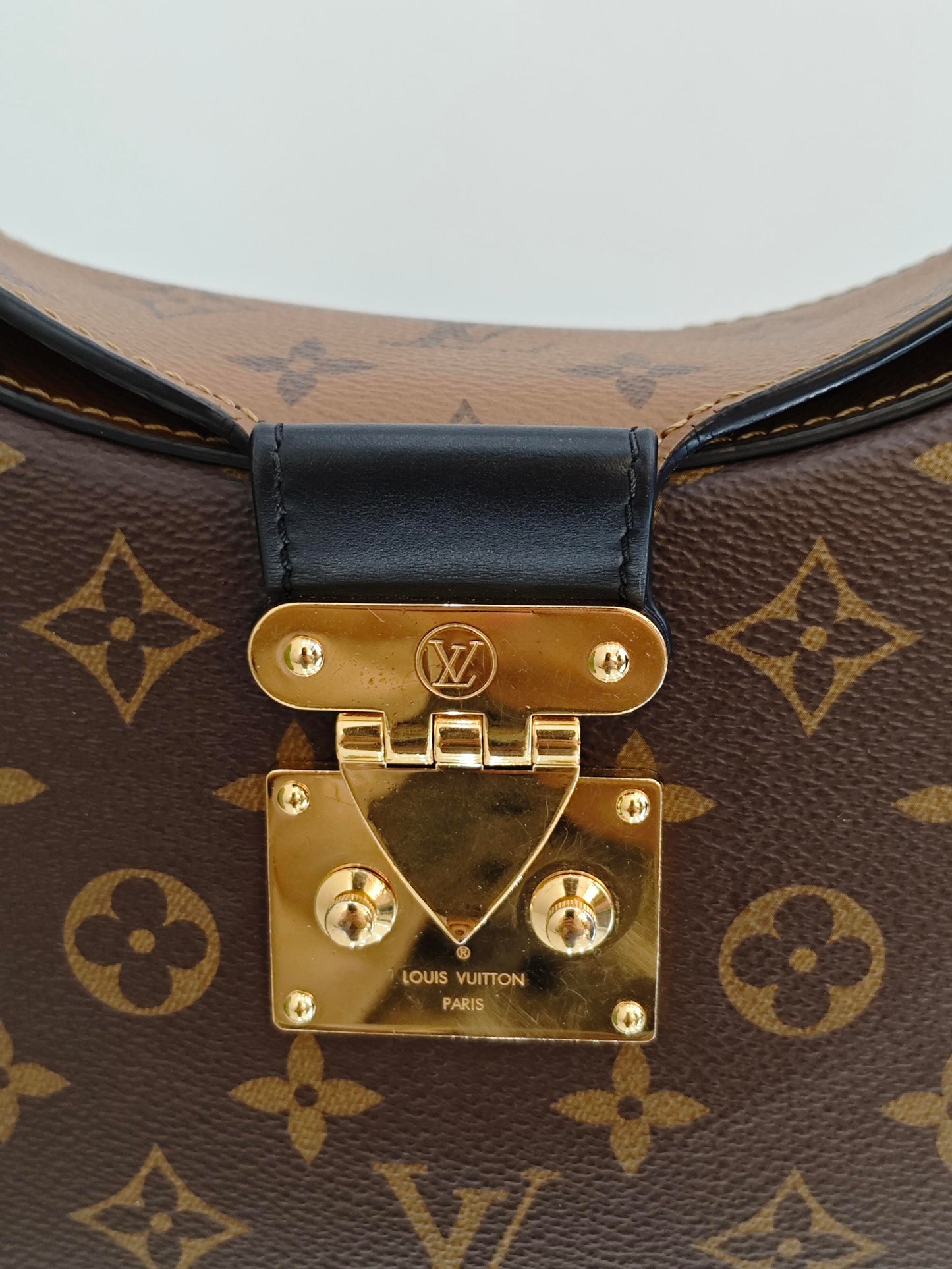 Louis Vuitton - Twinny - Monogram coated canvas with leather trim - Brown - (medium)