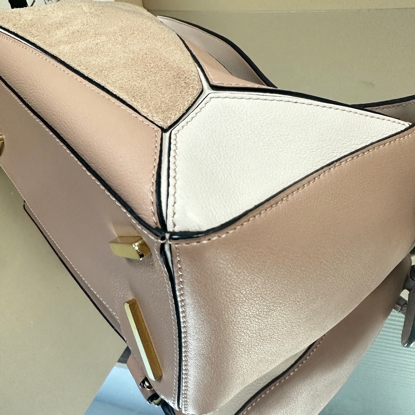 Loewe - Puzzle Bag - Leather, Suede - Multicolour - (small)