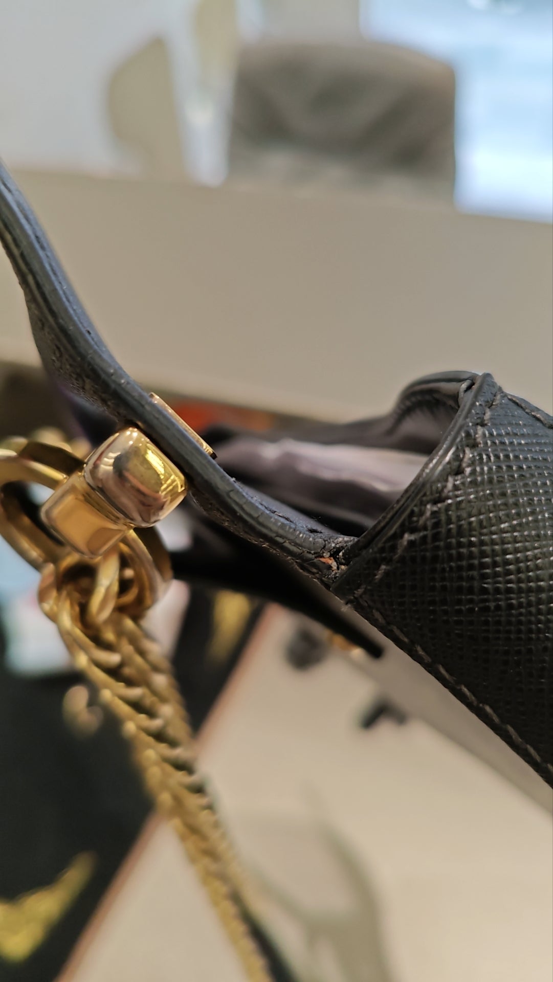 Prada - Sidonie - Saffiano leather - Black - (mini)