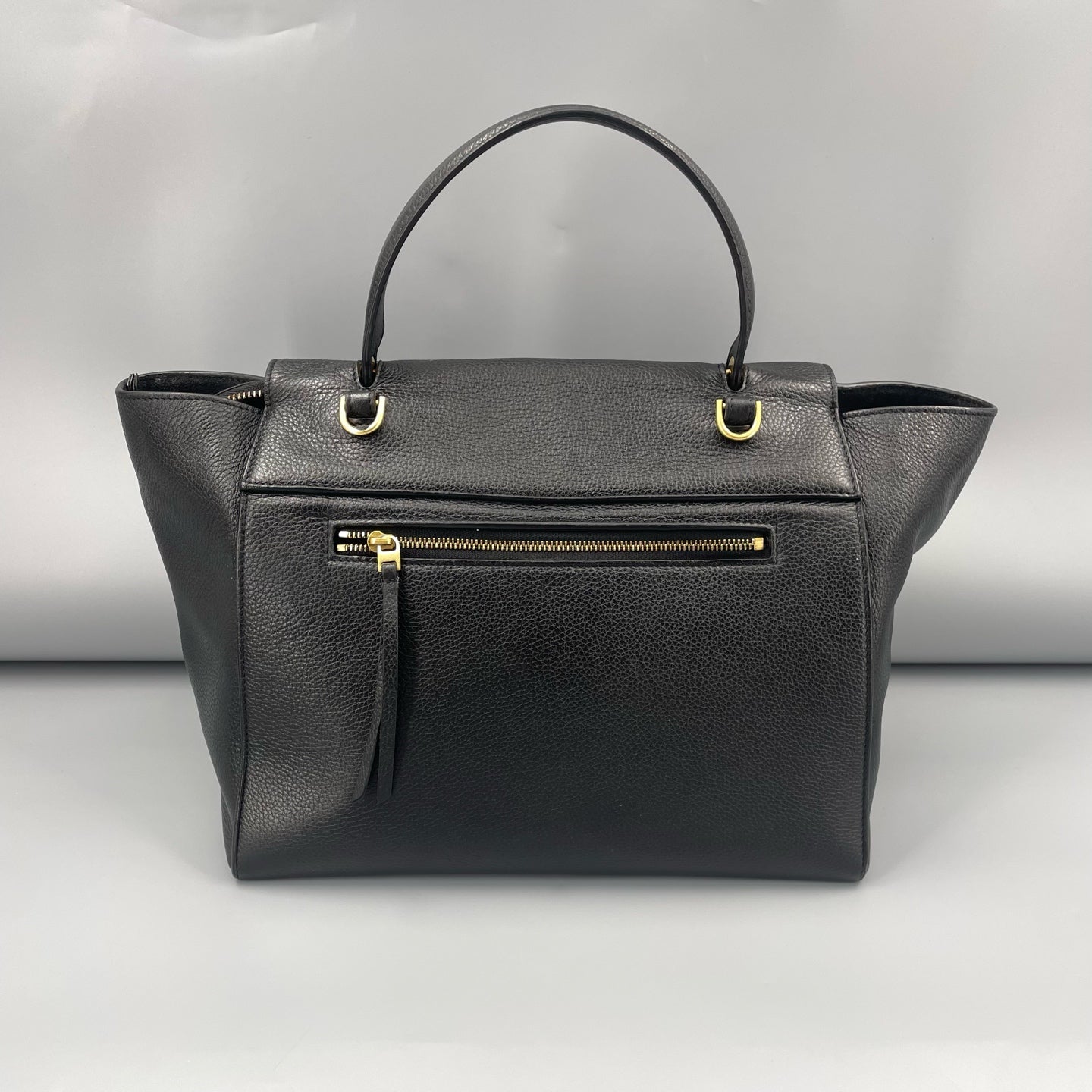 Celine - Belt Bag - Grained calfskin leather - Black - (medium)