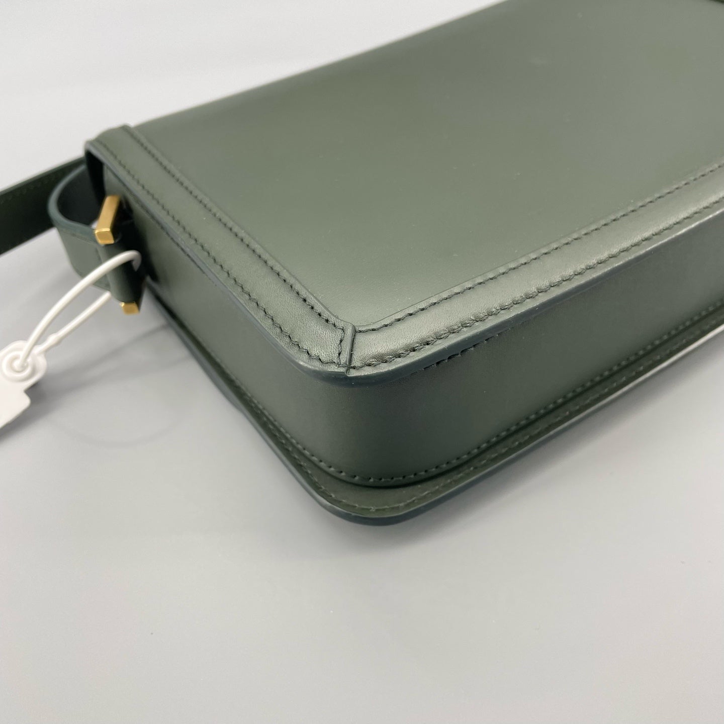 Saint Laurent - Cassandra - Leather - Green - (medium)