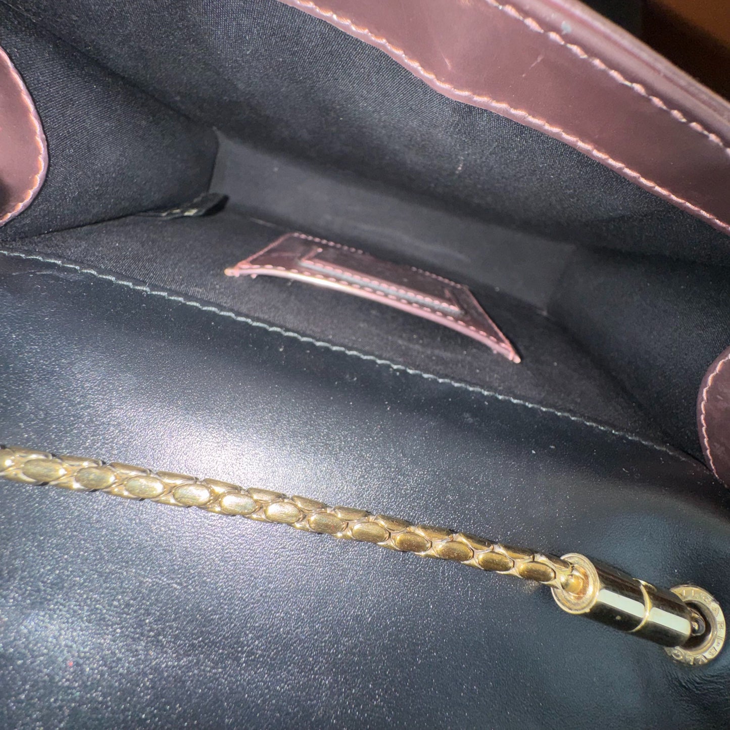 Bvlgari - Serpenti Forever Flap Bag - Patent leather - Pink - (mini)