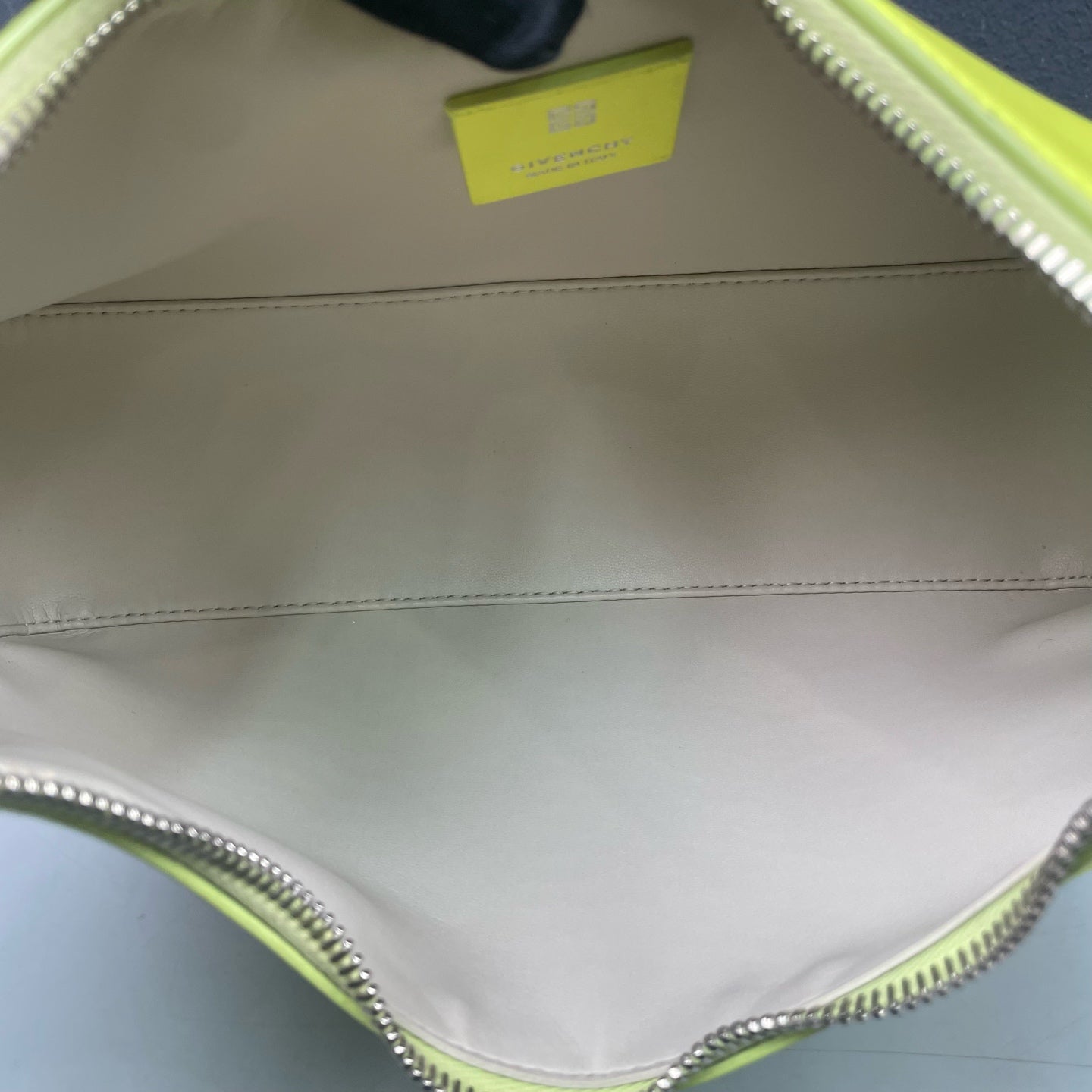 Givenchy - Moon Cut Small Shoulder Bag - Leather - Yellow - (Small)