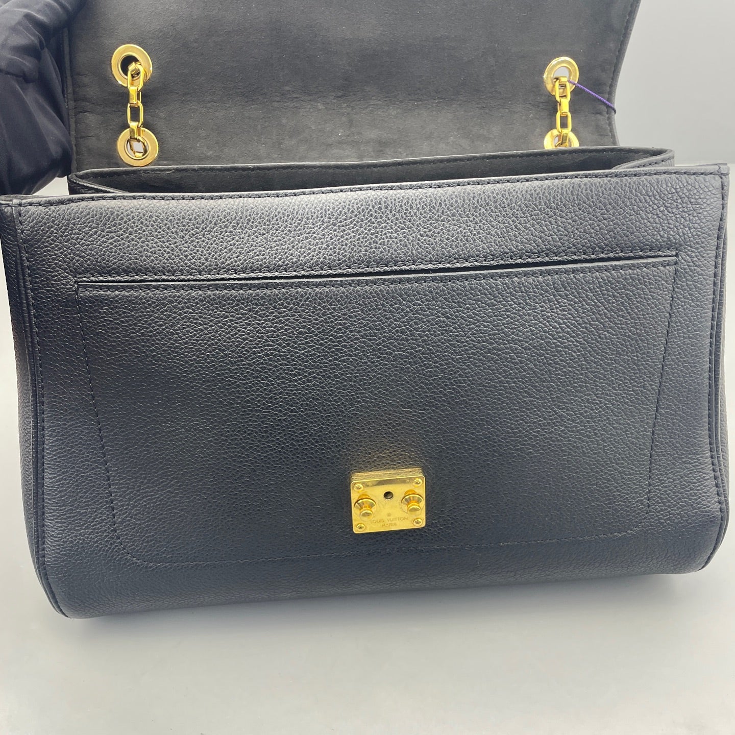 Louis Vuitton - Saint Sulpice MM - Monogram Empreinte leather - Black - (Medium)