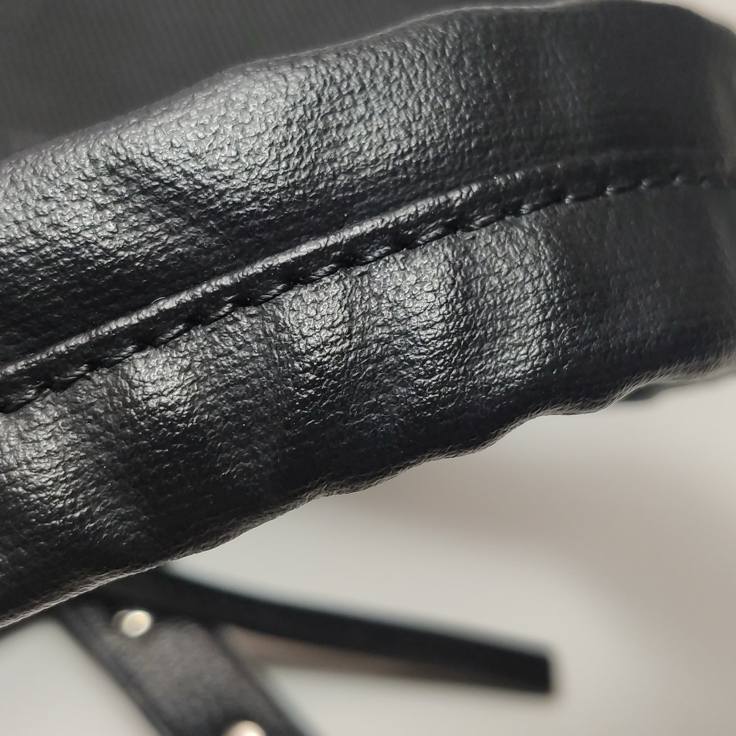 Chanel - Vintage Tote Bag - Quilted leather and canvas - Black - (large)