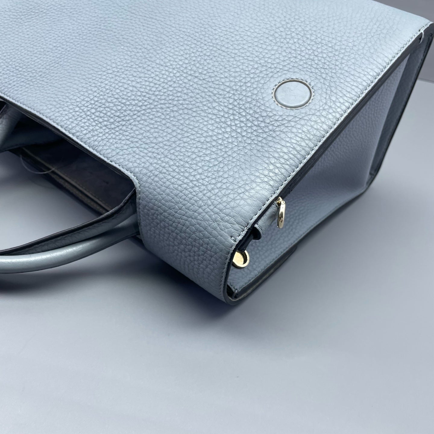 Dior - Diorama Shield Tote Bag - Leather - Blue - (Medium)