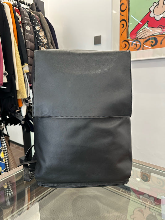 Balenciaga - 342002 Flap Backpack - Leather - Black - (Medium)